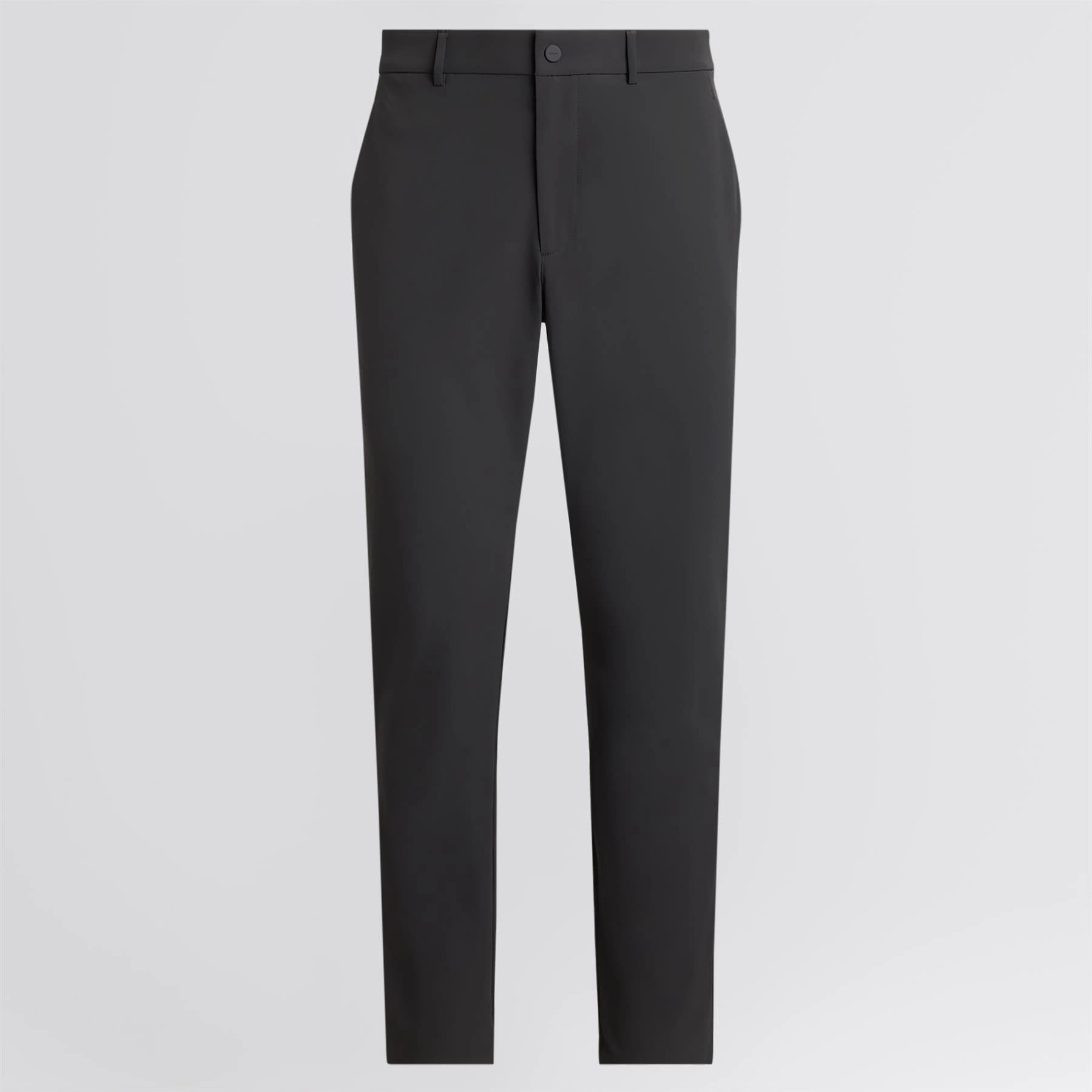 Formal Look Chic Comfort RLX Tailored Fit Performance Nylon Trousers Charcoal Grey