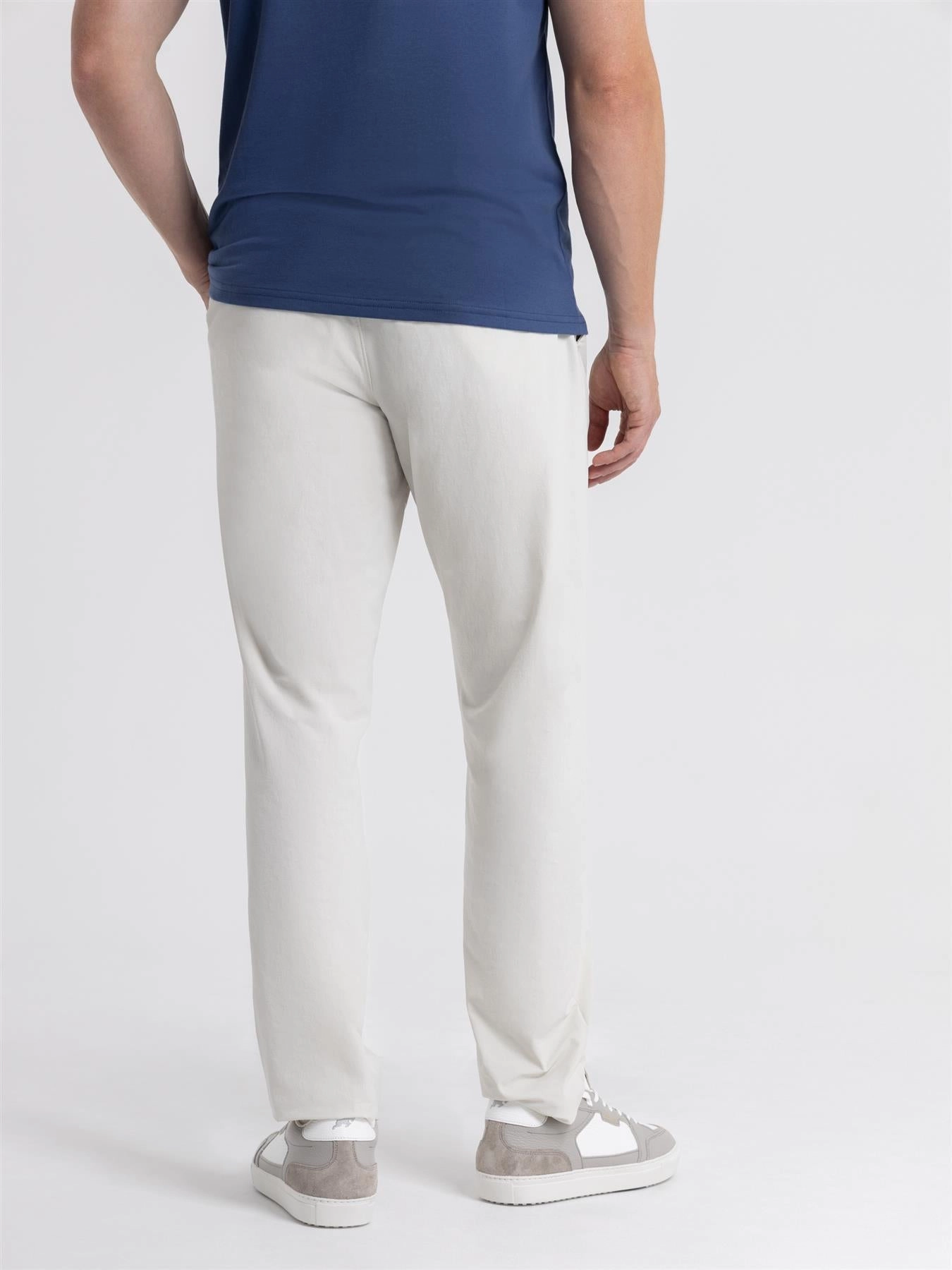QuickReleaseFastenings Stay Cool RLX Tailored Fit Performance Nylon Trousers Stone Pebble