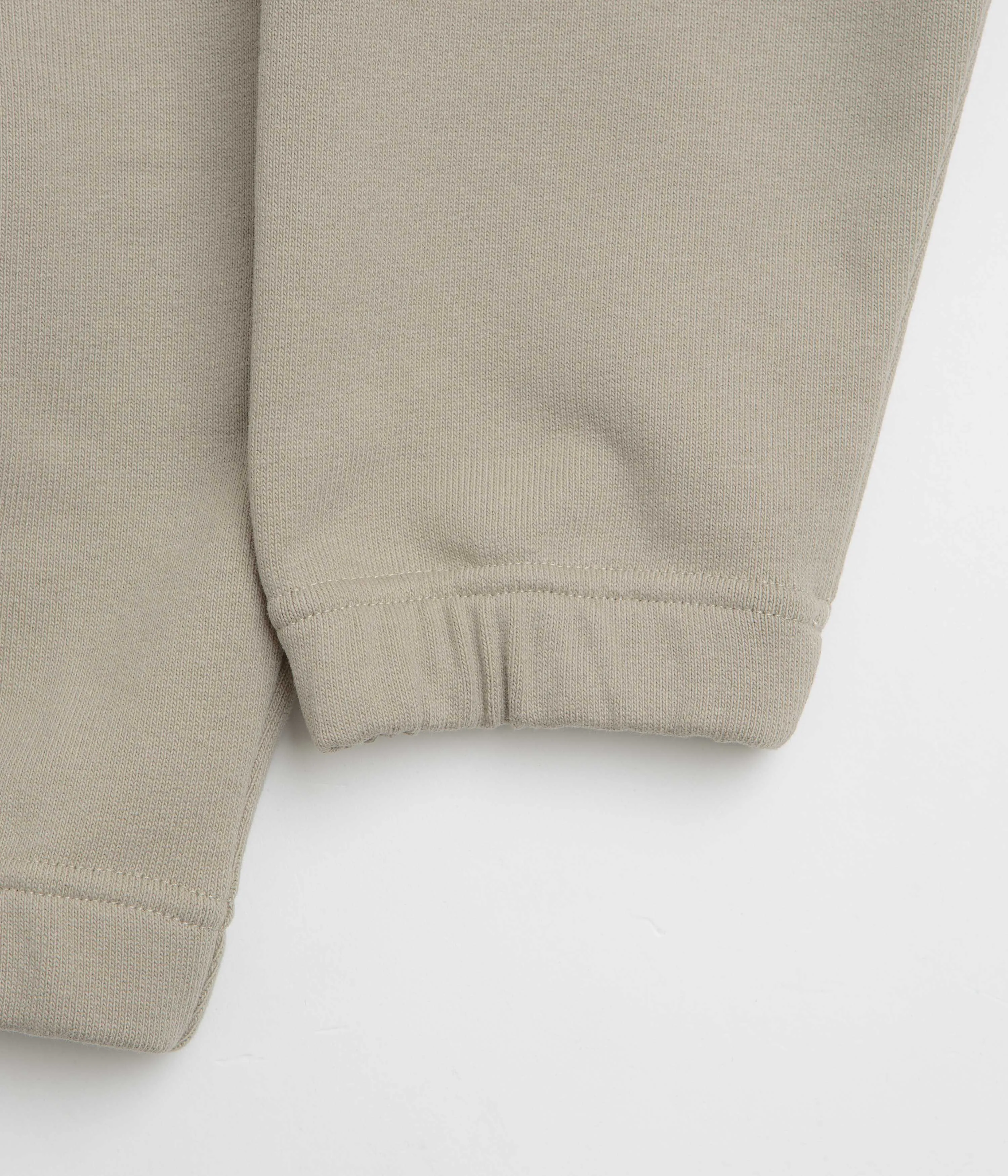 ROA Heavy Half Zip Sweatshirt - Taupe product group cooperation