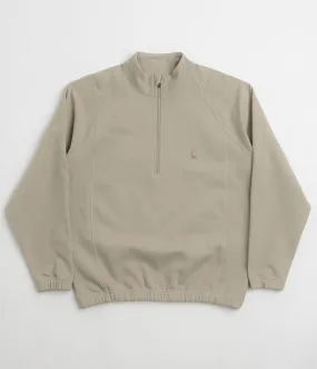 Minimal Staple ROA Heavy Half Zip Sweatshirt - Taupe