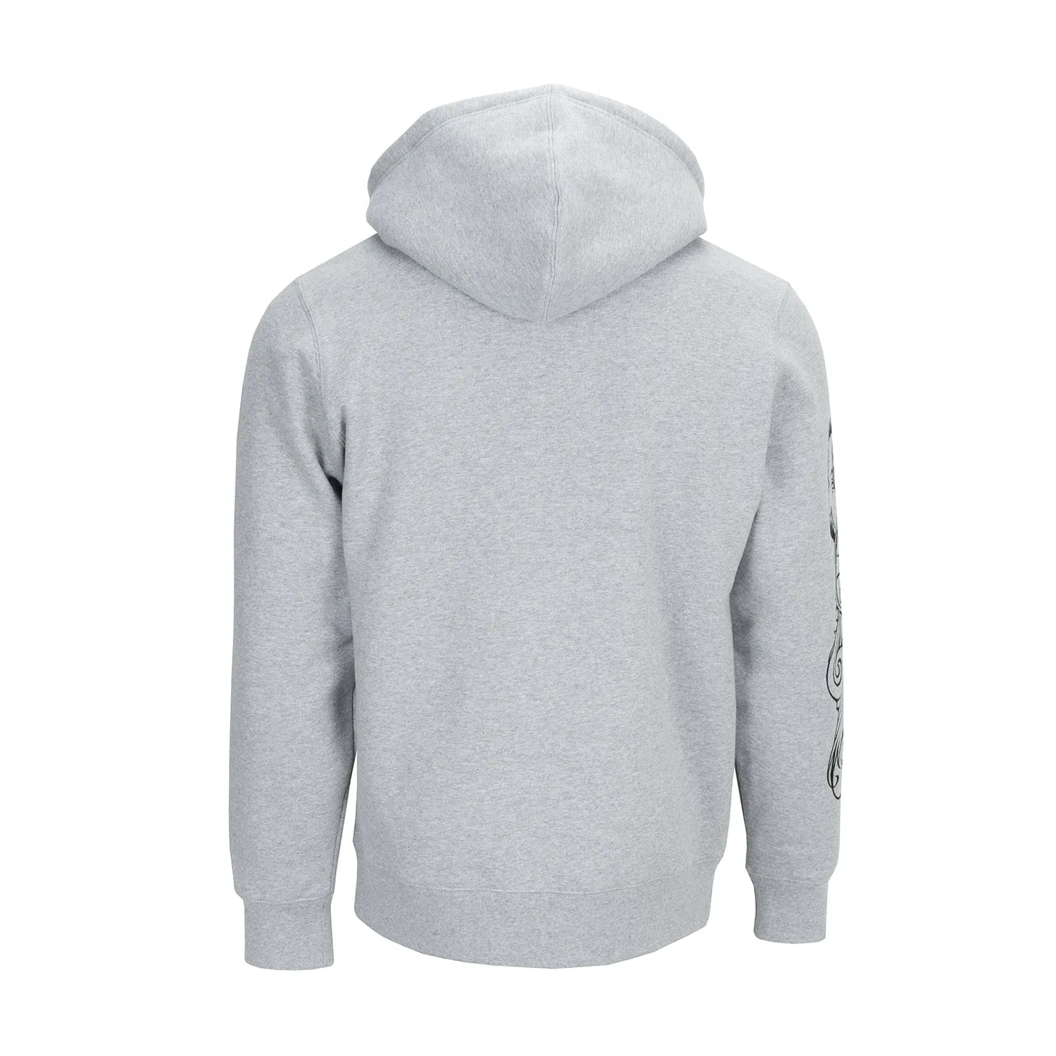 Kid Play Sequin Glow Mister Cartoon Clockwork FZ Hoodie-Mens