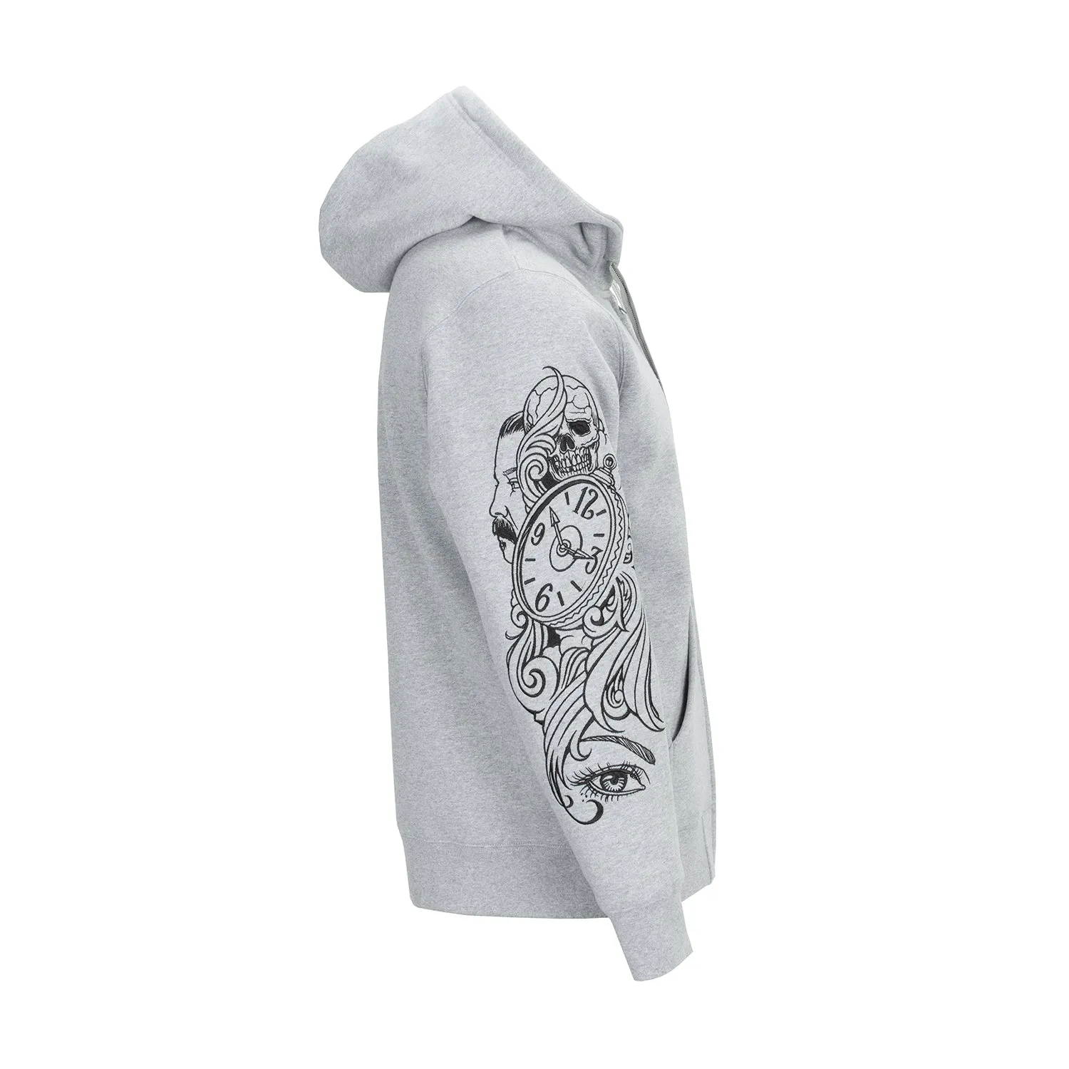 StaticResistantTextile Mister Cartoon Clockwork FZ Hoodie-Mens