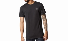 Trefoil Shortsleeve T-Shirt "Black" Seamless Sleeve Construction OdorControl Technology