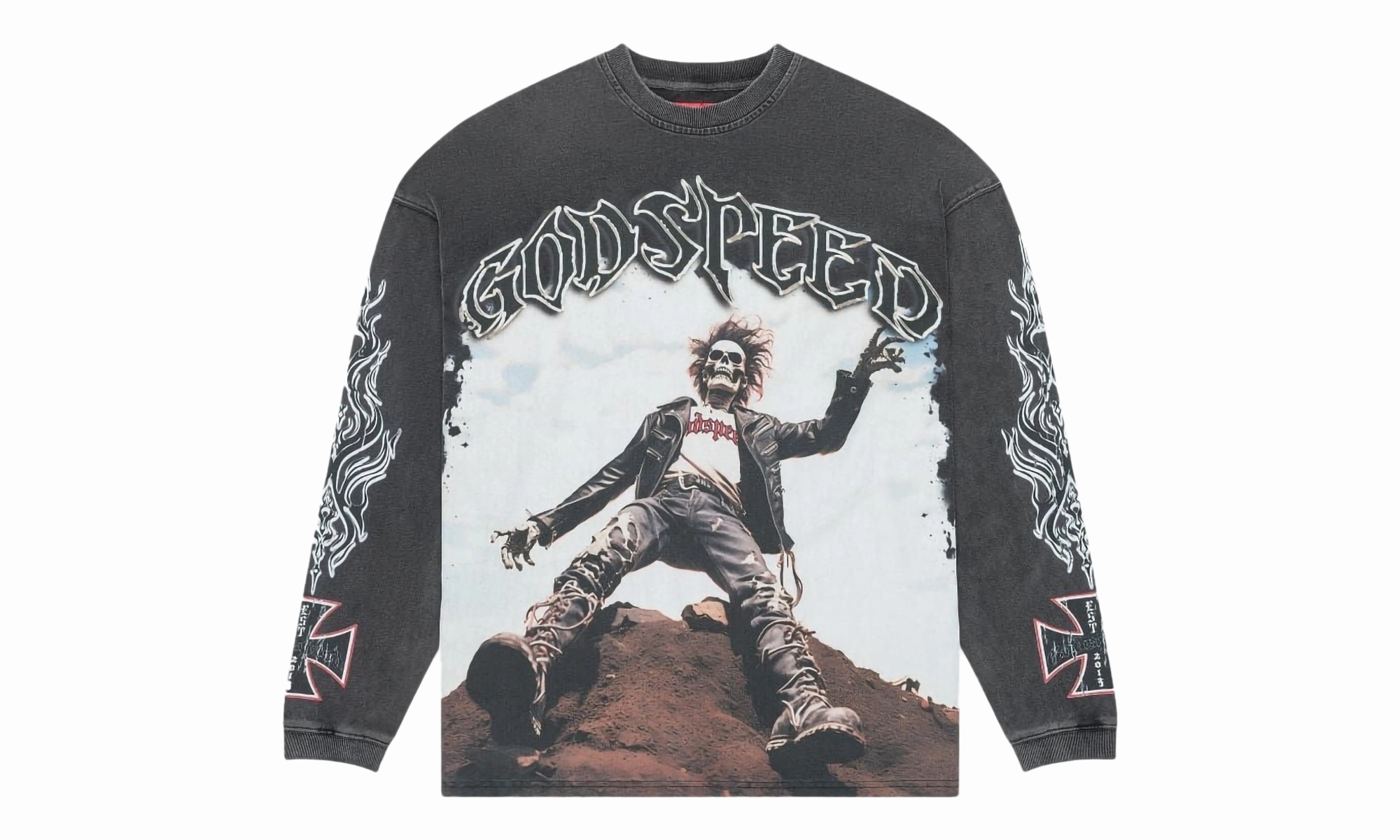Fairy Touch Rocker LS T-Shirt "Grey"
