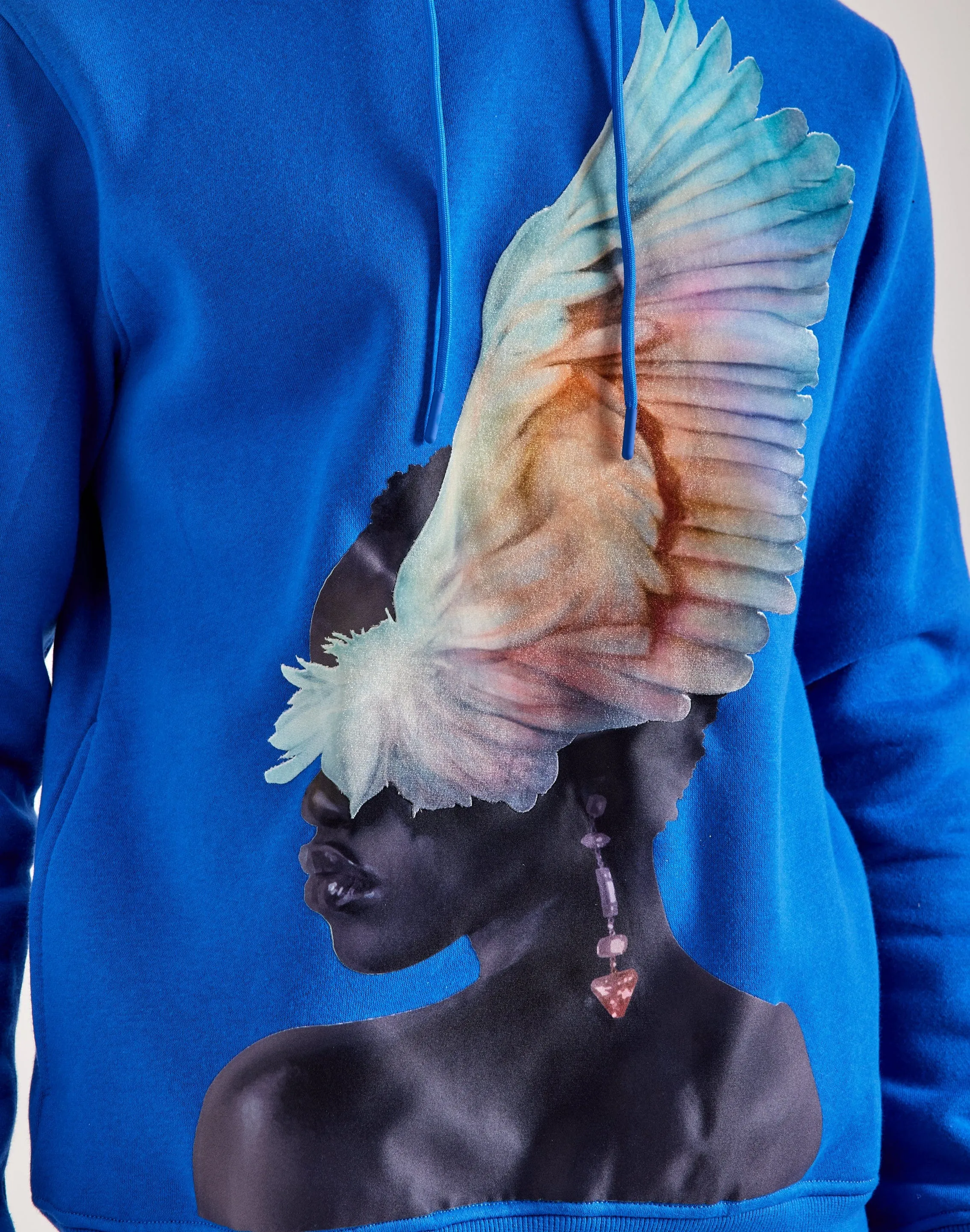Beauty Glow Family Style Roku Studio Feather Hoodie
