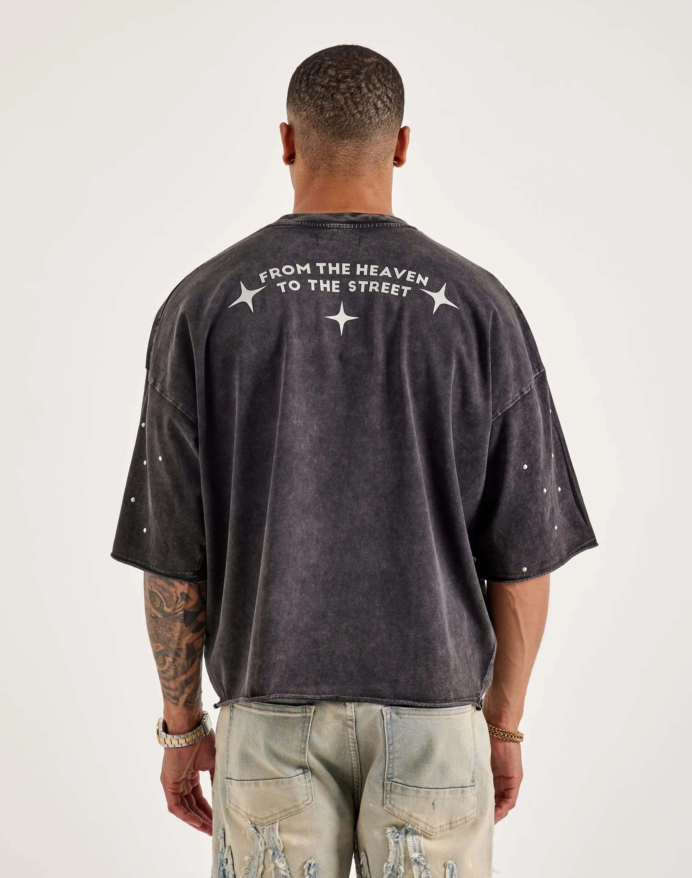CompressionKnit SkinFriendlyElastic Roku Studio From Heaven Tee