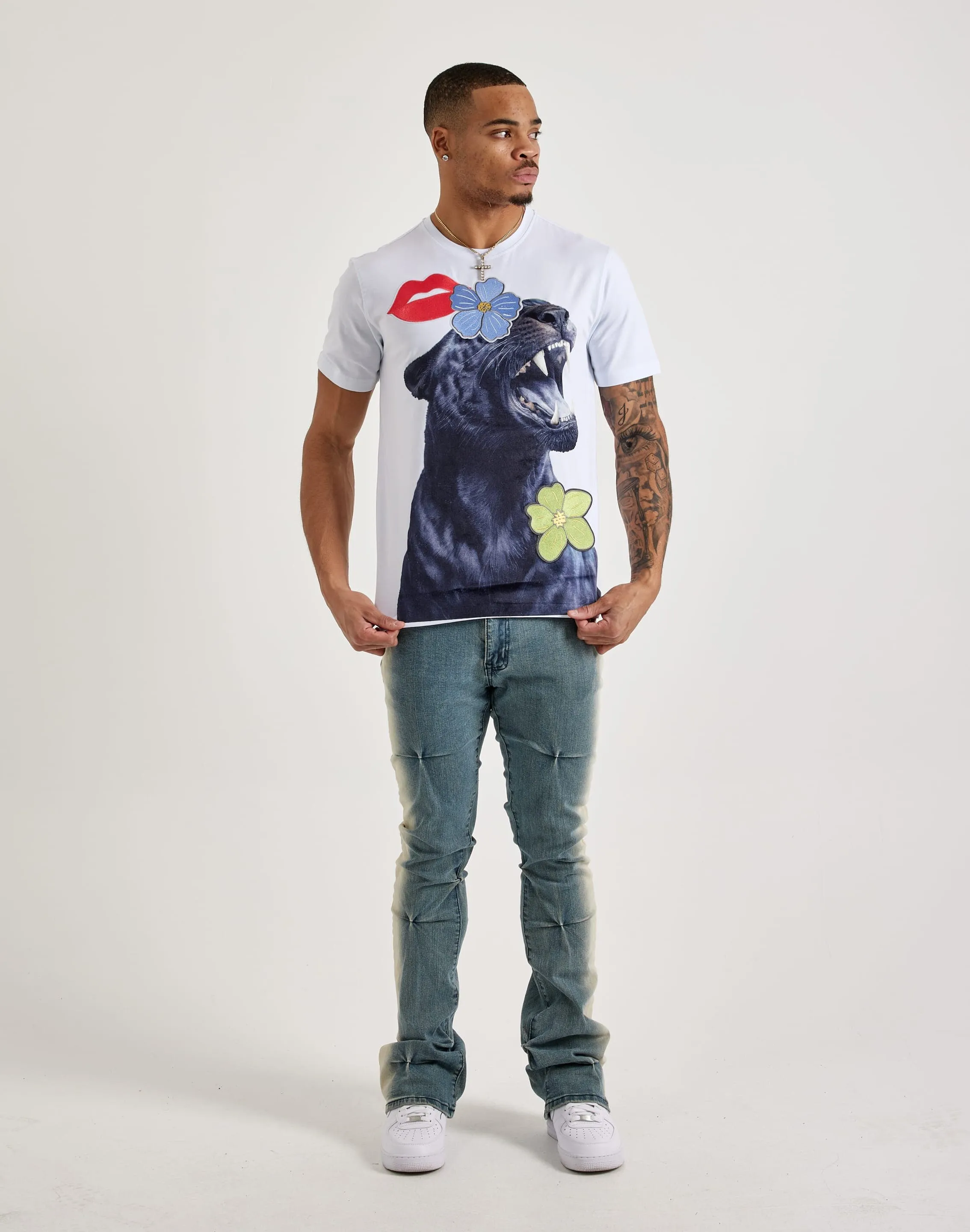 Roku Studio Love Panther Tee QuickDry Technology StainlessZippers