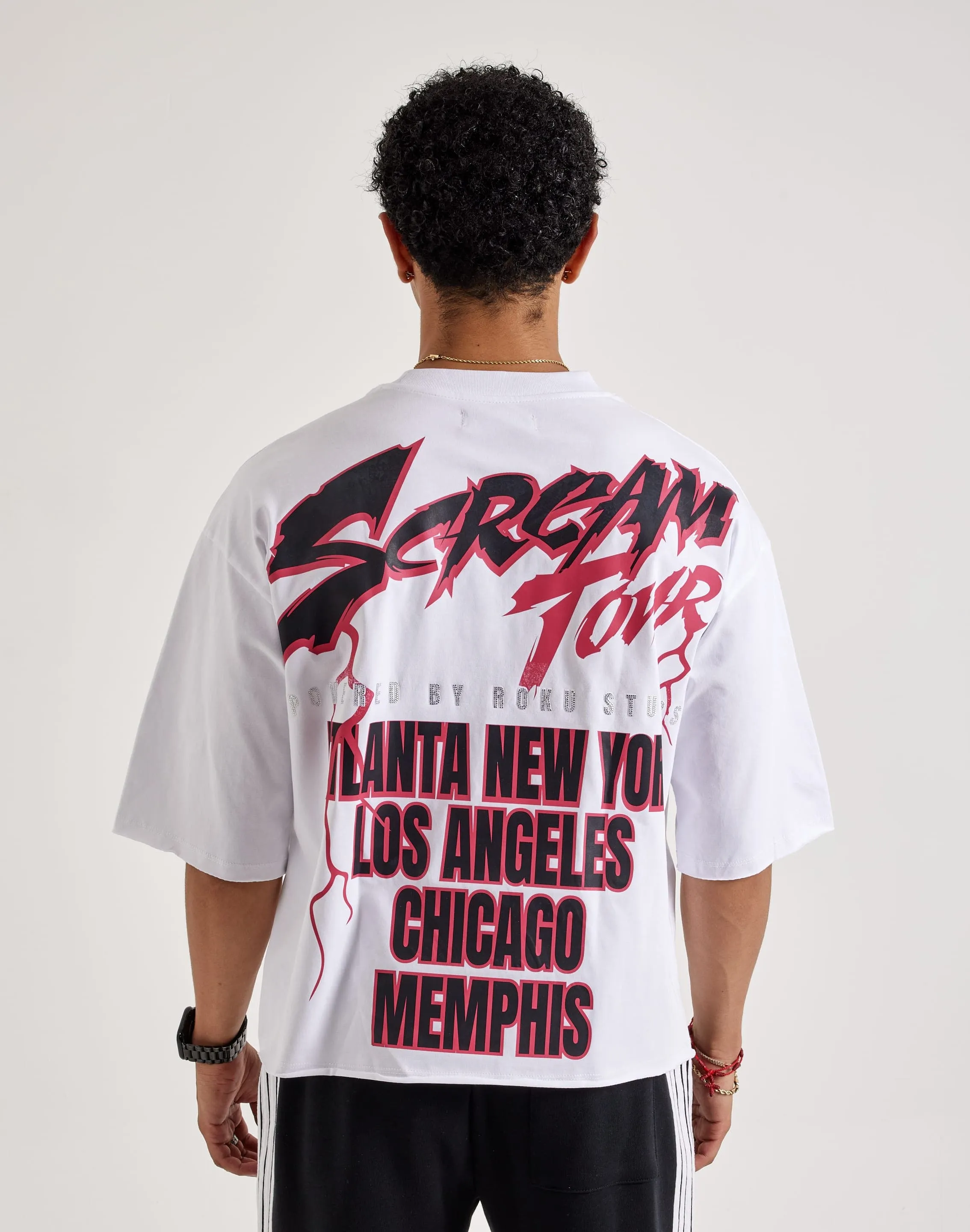 Roku Studio Scream Tour Tee Wide Glow