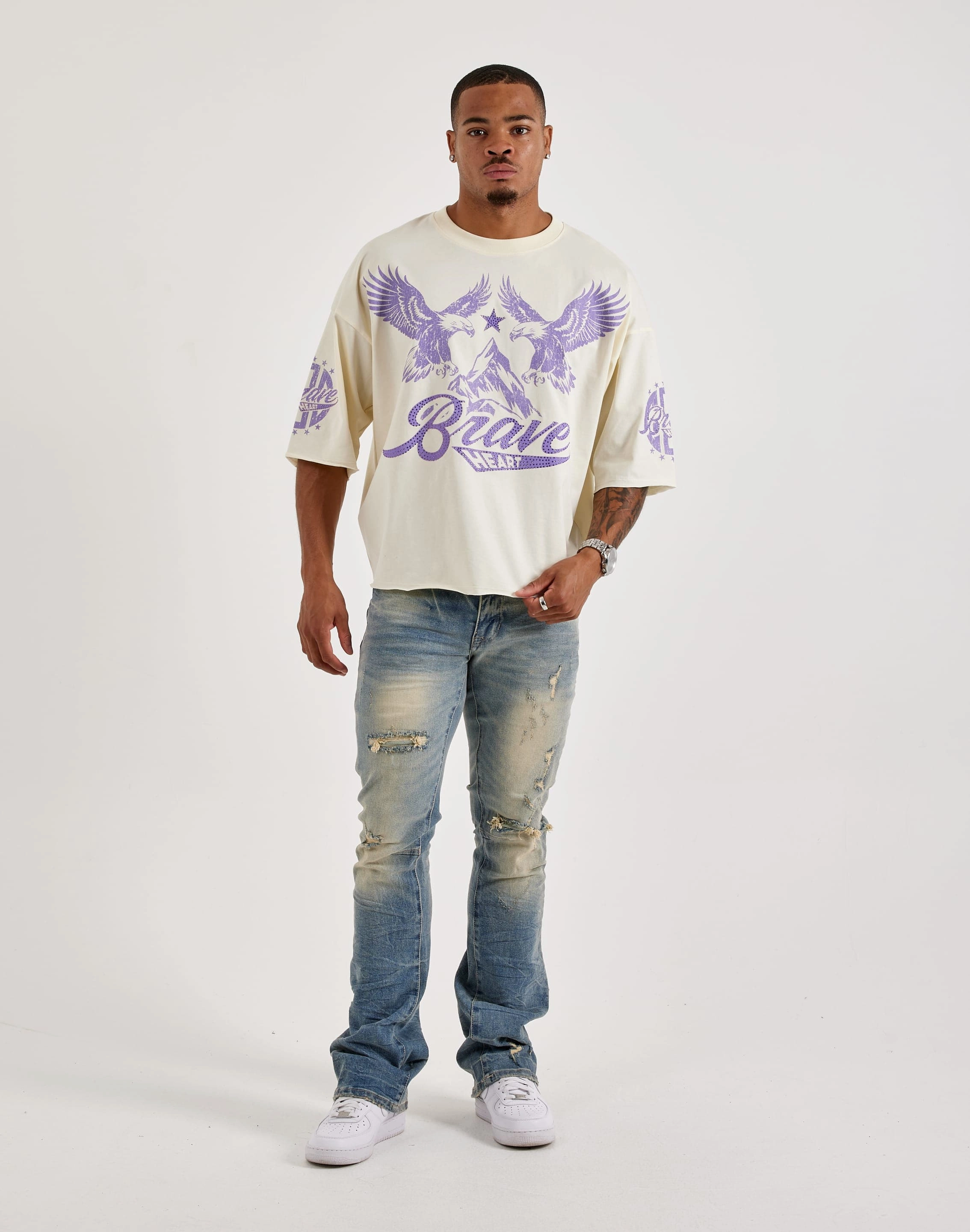 Roku Studio Brave Heart Tee ChafeFree Design