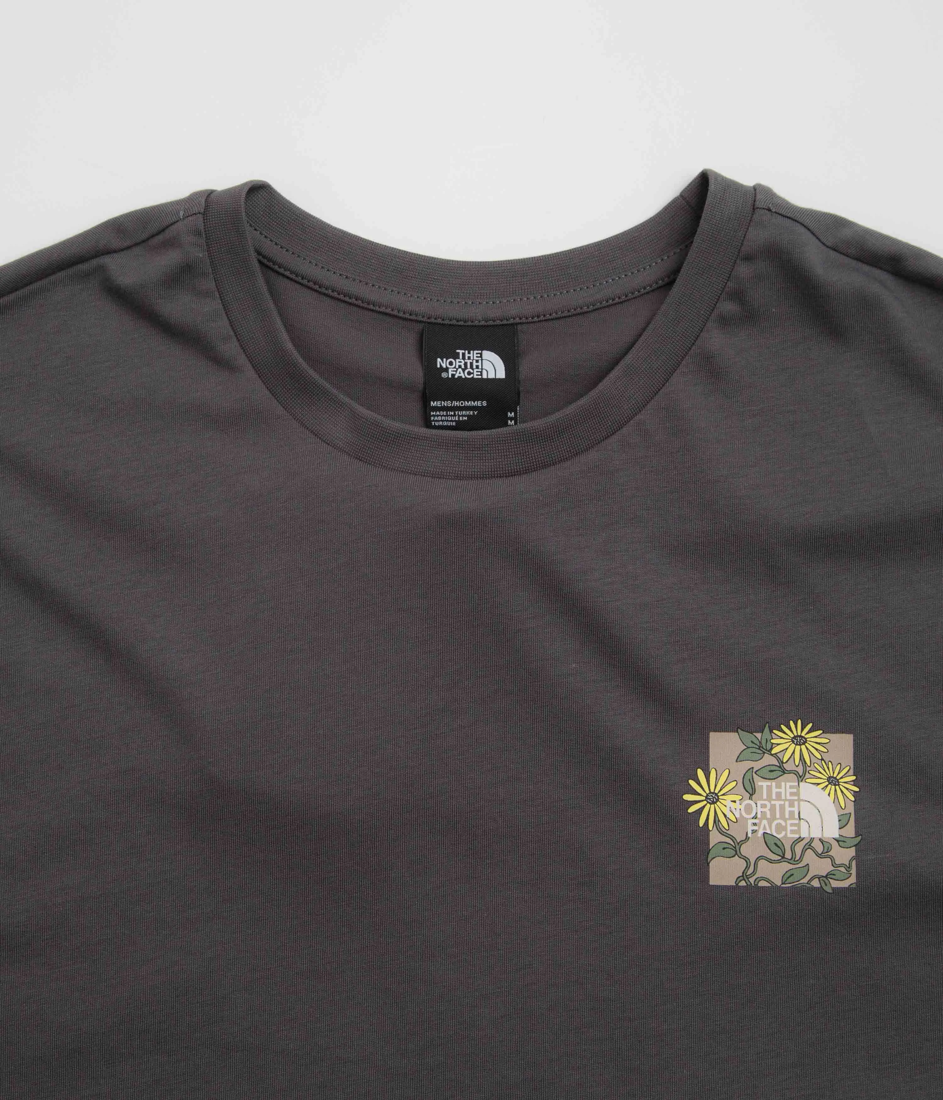 long hem Volleyball The North Face Connected Relaxed Graphic T-Shirt - Anthracite Grey