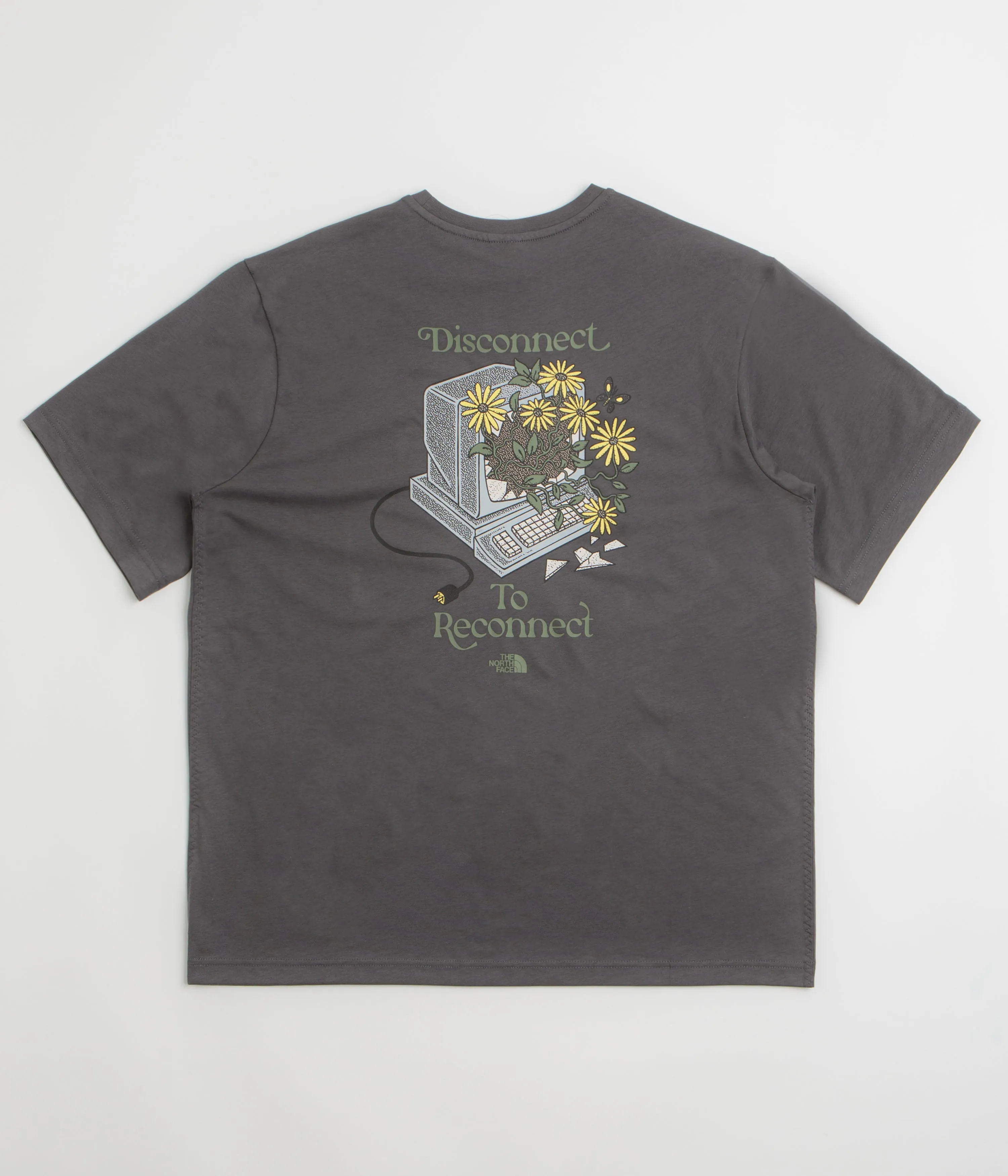 hoodie silhouette The North Face Connected Relaxed Graphic T-Shirt - Anthracite Grey