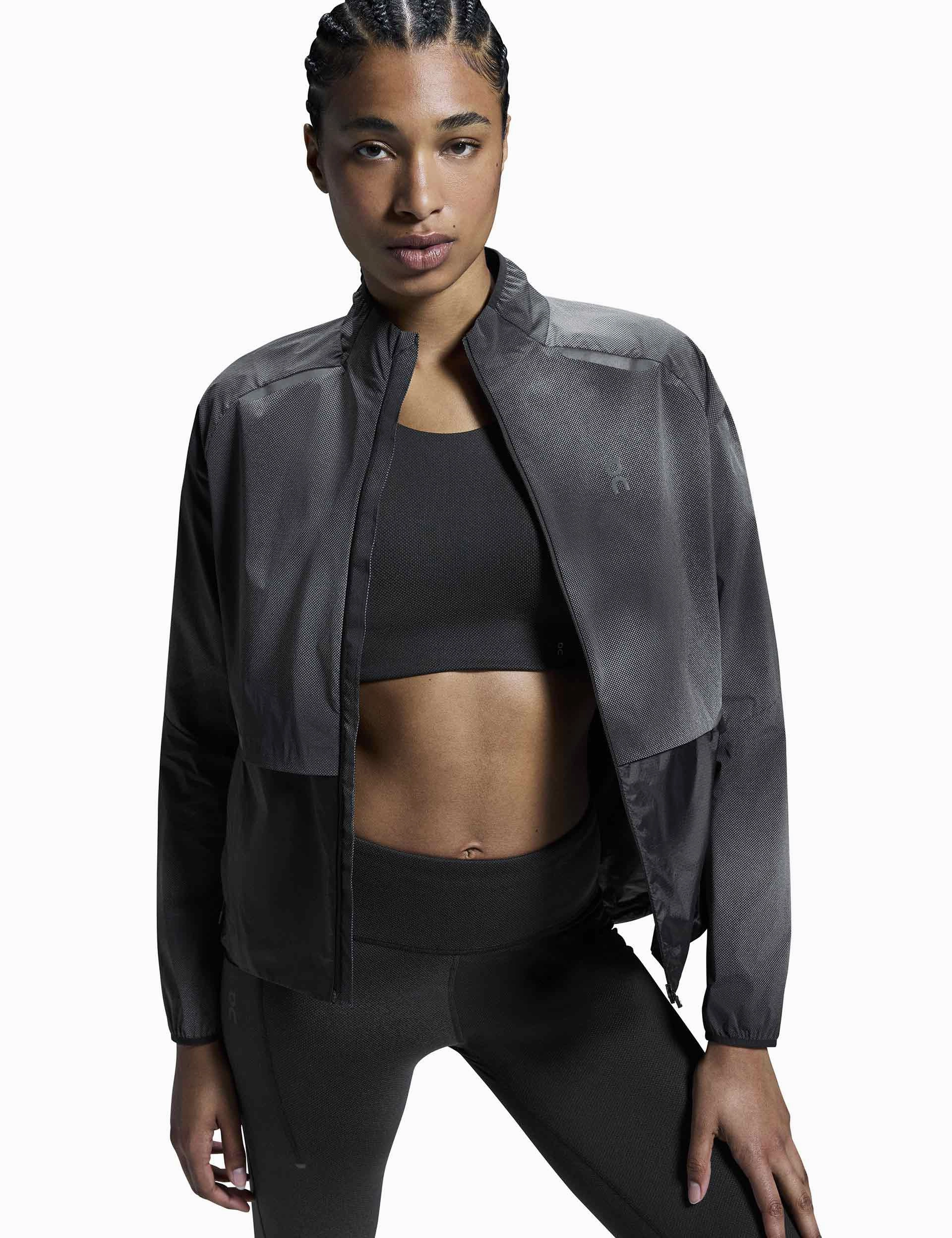 Thermoplastic Elastomer Trim Weather Jacket Lumos - Black
