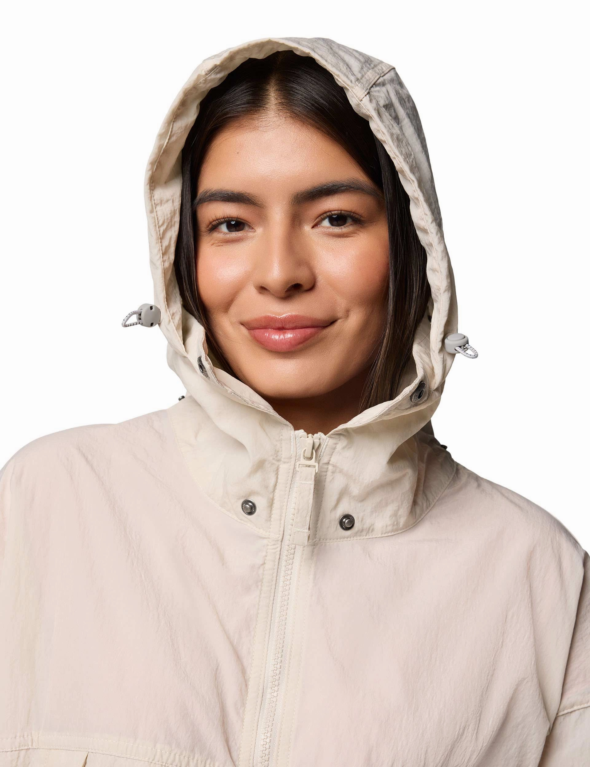 Many Pockets Paracutie II Hooded Windbreaker - Dark Stone
