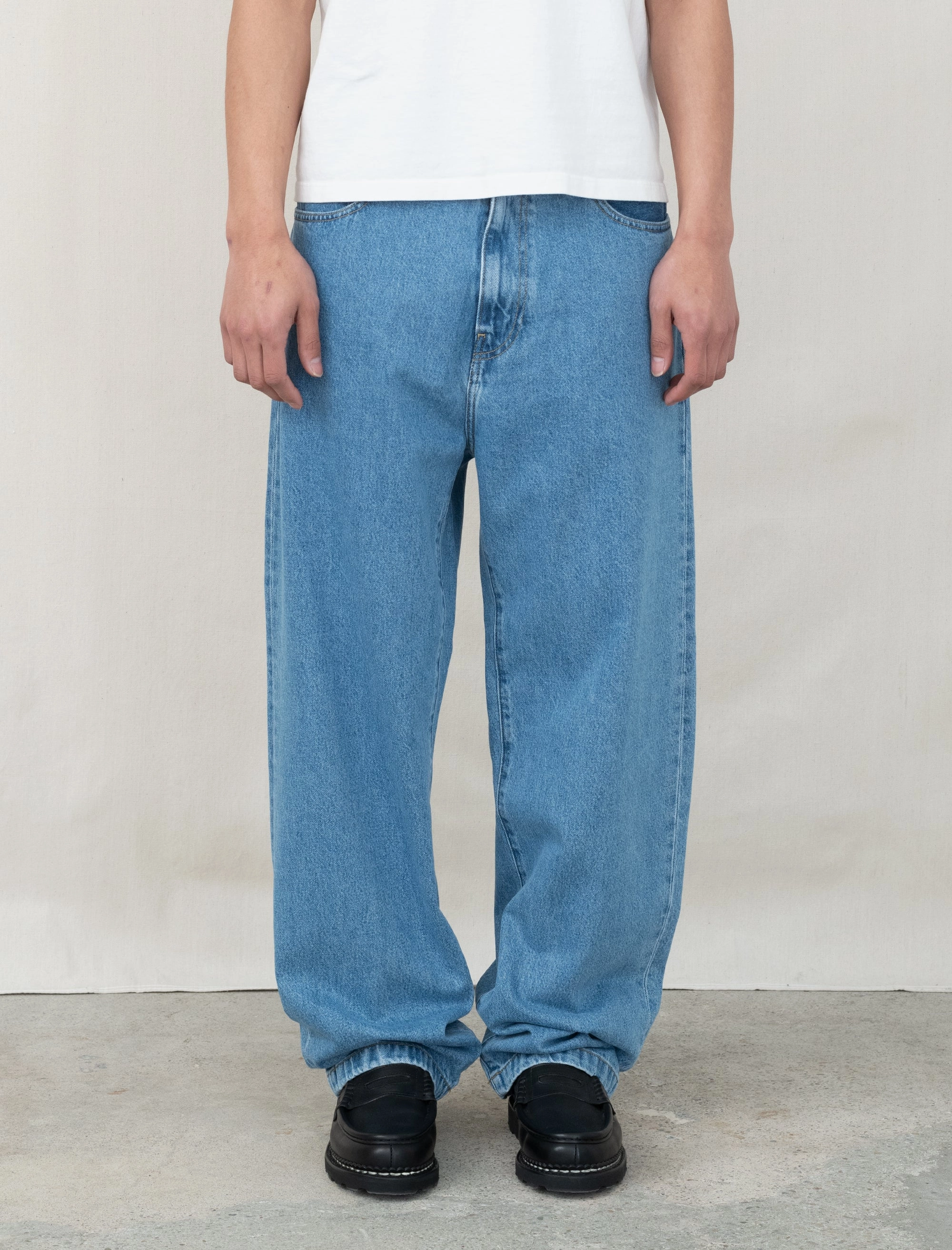Landon Pant Stone Washed (Blue) AntiStaticTreatment