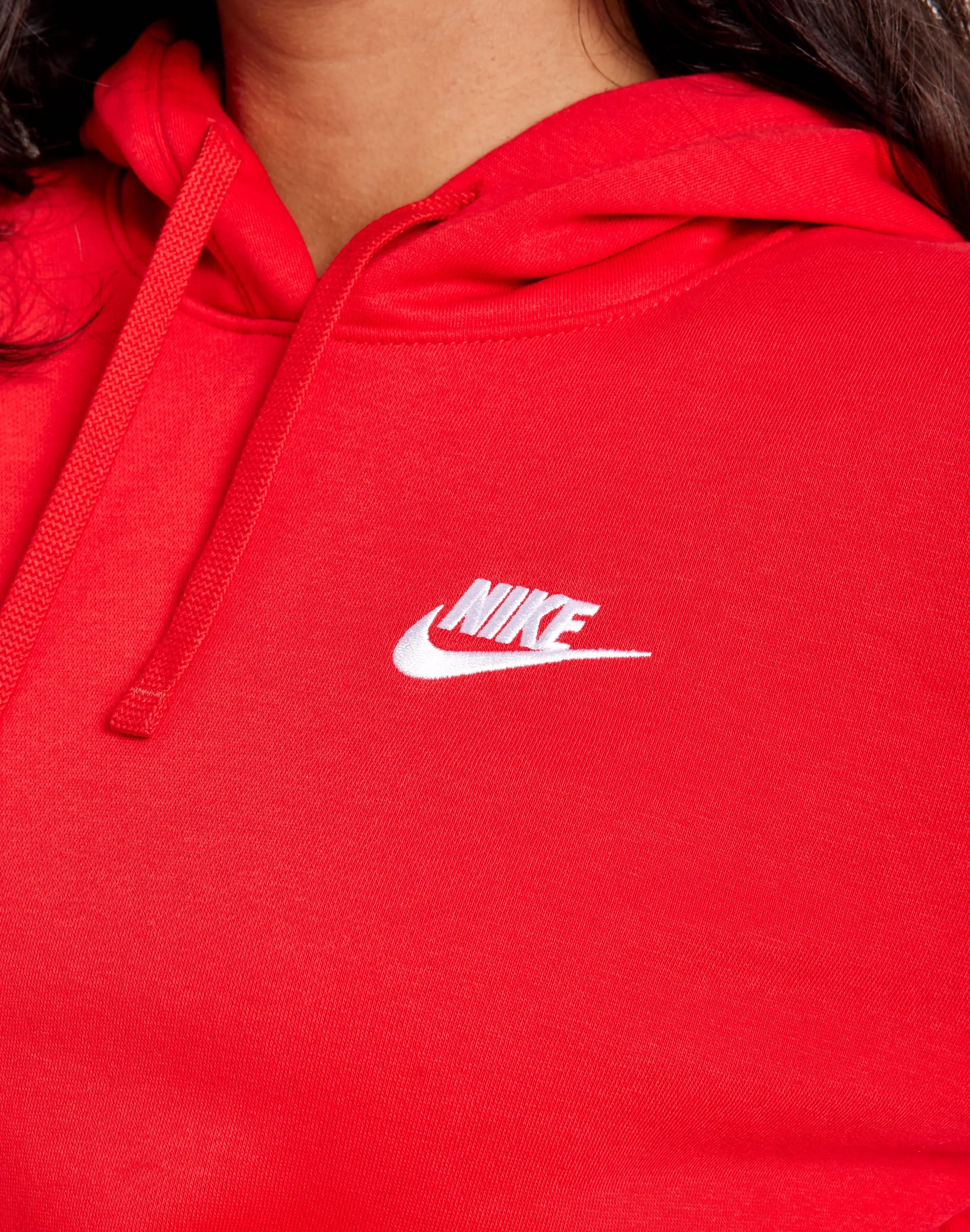 Nike Club Fleece Pullover Hoodie AbrasionResistantClothing HighVisibility Trim