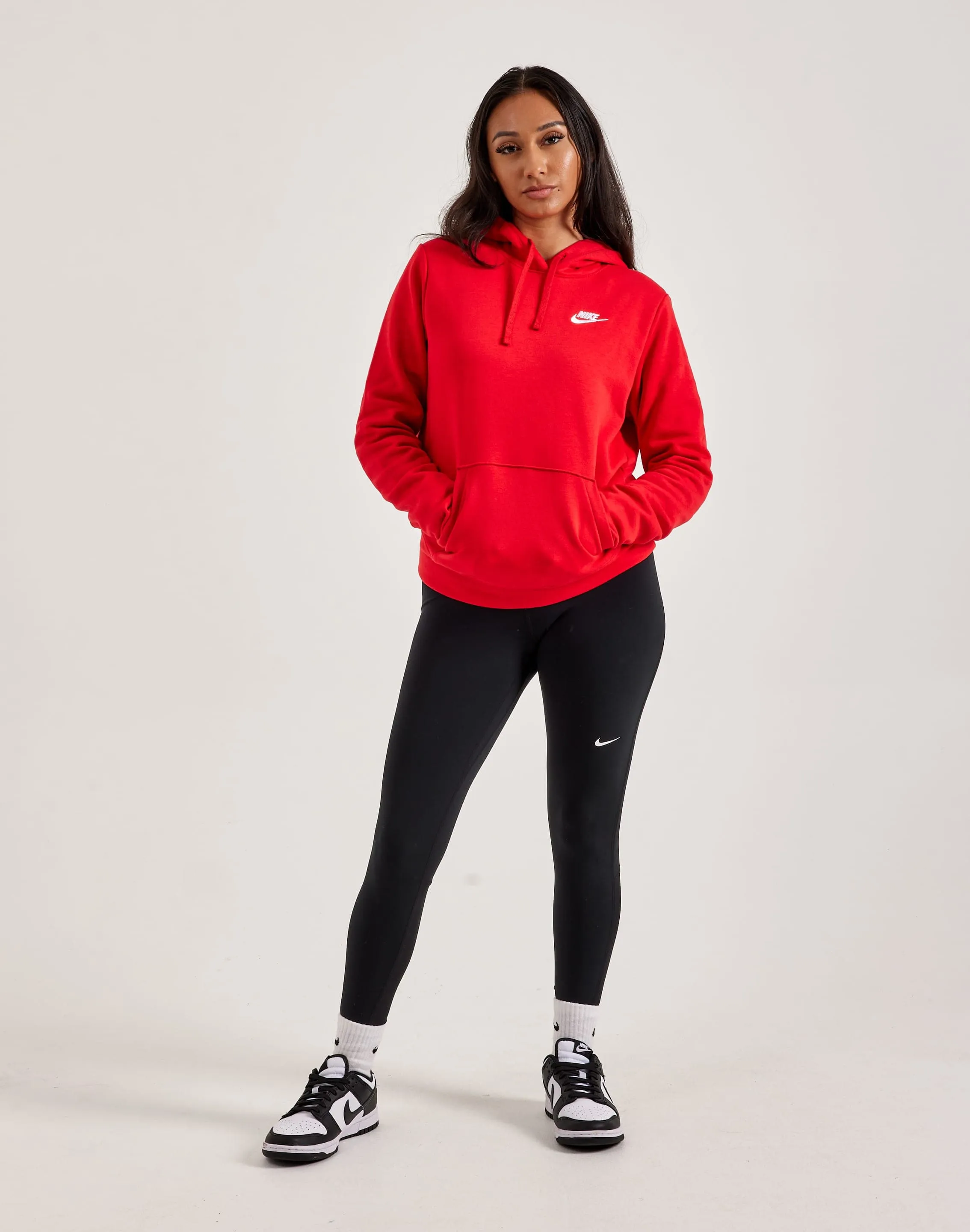 Soft Lining Love Core Nike Club Fleece Pullover Hoodie
