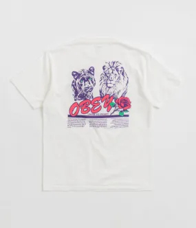 Obey Unite & Fight T-Shirt - Pigment Vintage White resort event