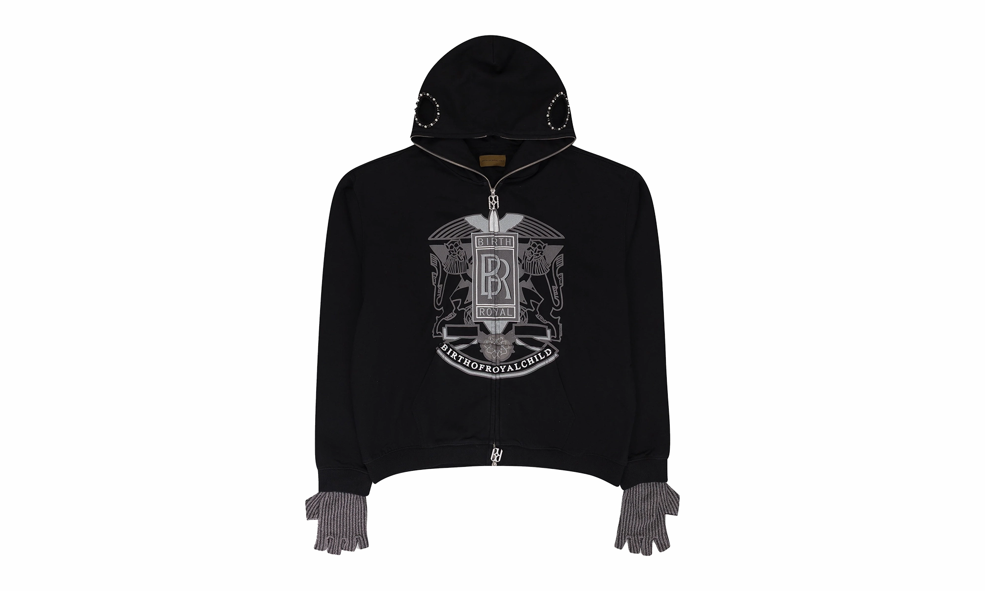 ROYCE CROWN HOODIE "BLACK"