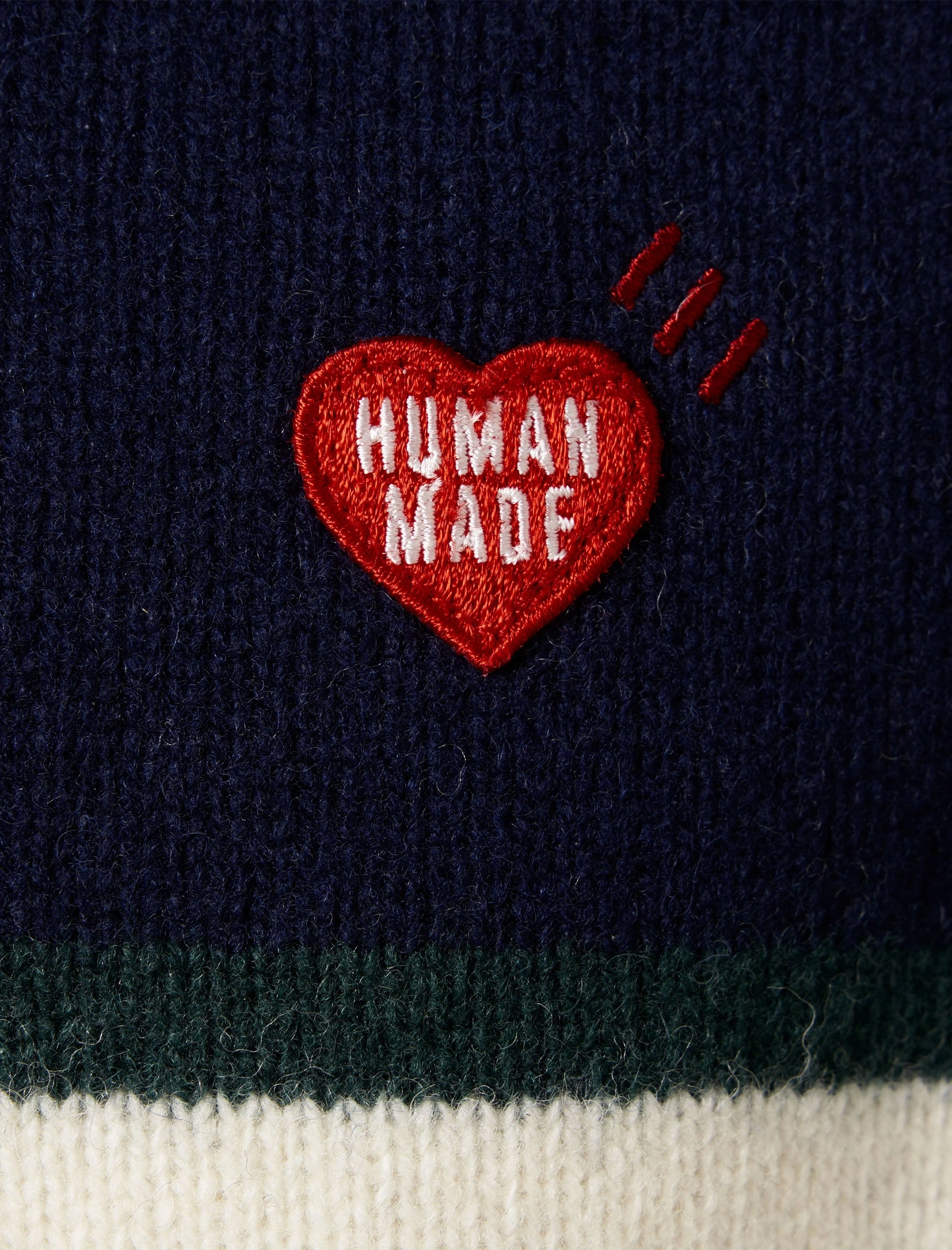 RUGBY KNIT SWEATER HighDurability Yarn