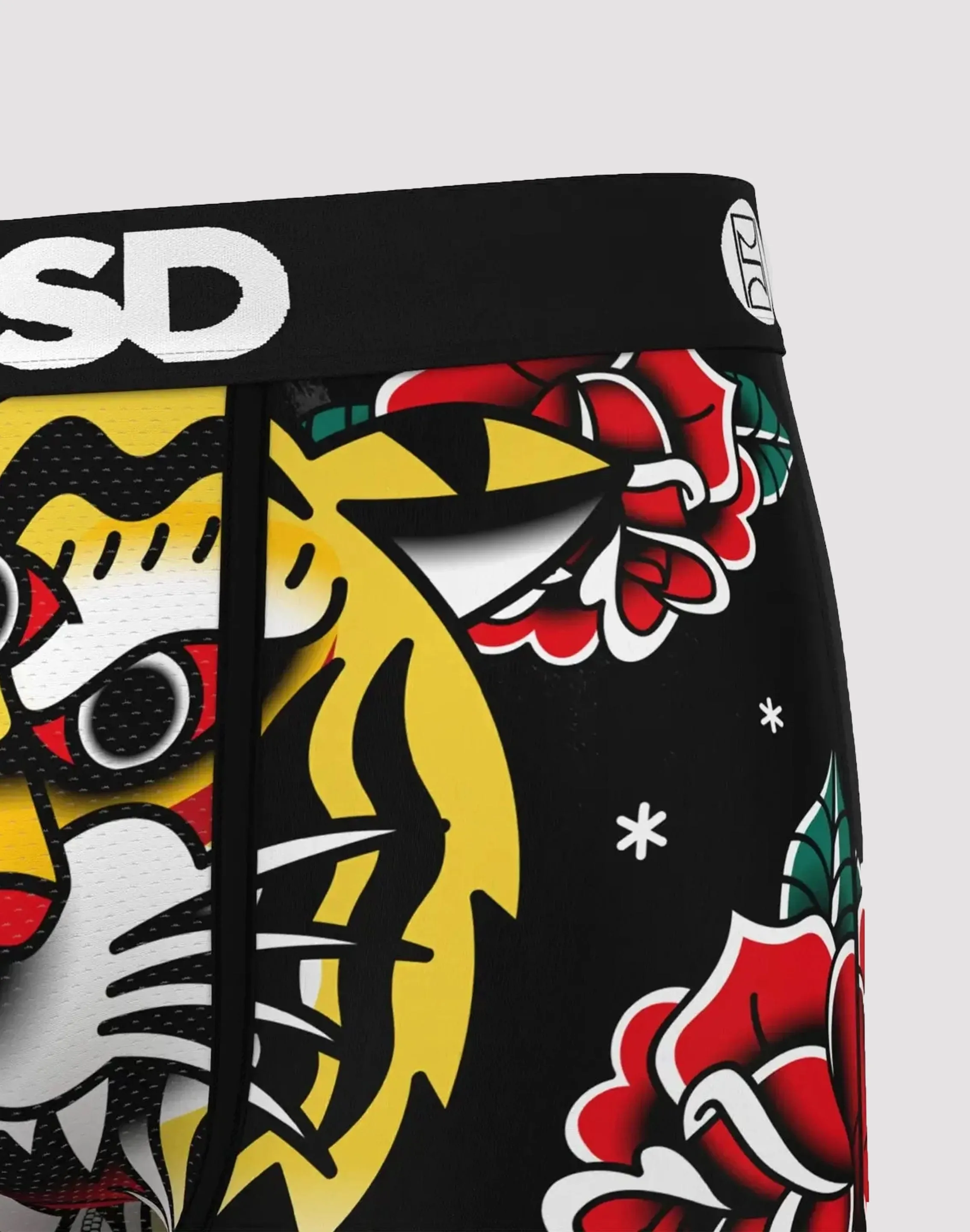 FadeResistant Psd Underwear 3-Eyed Ink Boxer Briefs