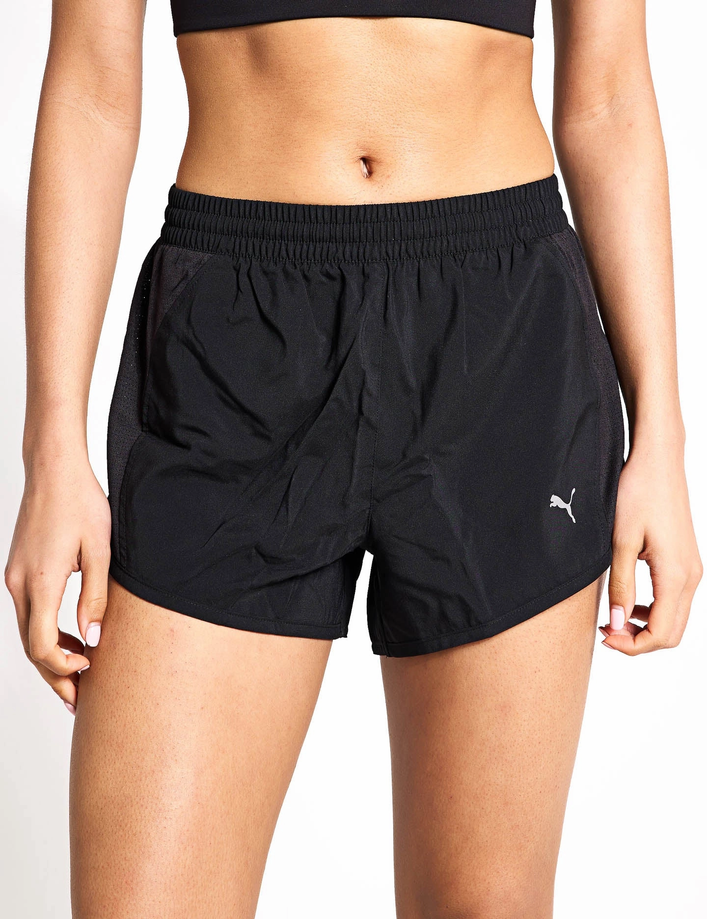 Run Favourite Velocity 3" Running Shorts - Black FlexibleMobility