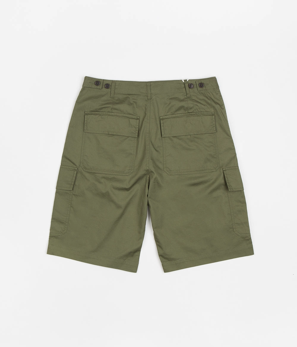 Daily Use Designer Style Universal Works MW Cargo Shorts - Olive