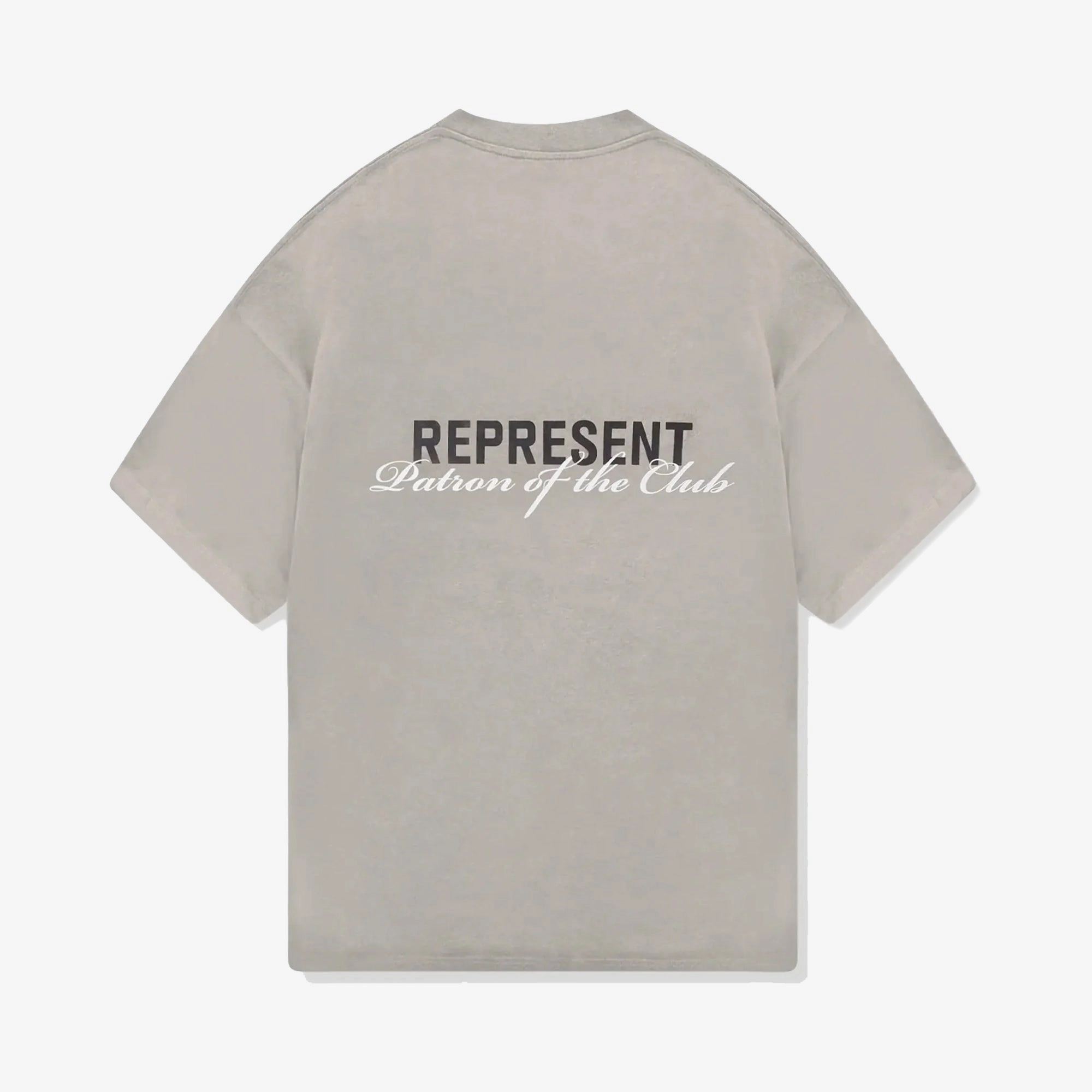 REPRESENT | PATRON OF THE CLUB T-SHIRT { MUDSTONE Stretch Ease