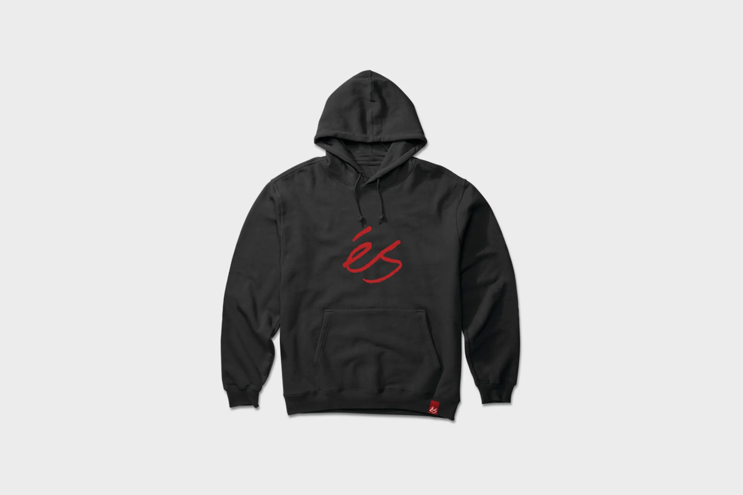 ??S Script Hoodie (Black) Thin Core Commute Ease