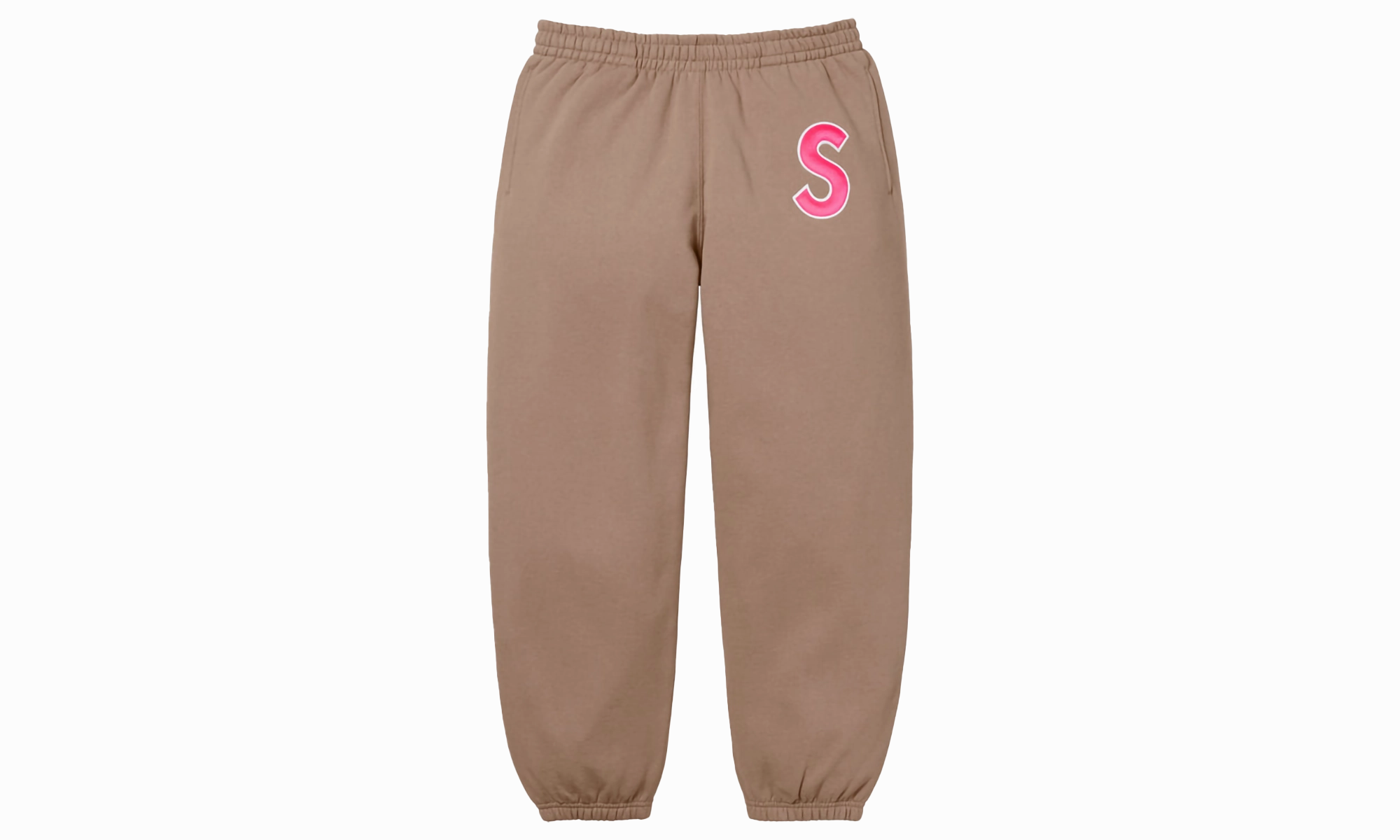 S Logo Sweatpant "SS 25 - Dusty Brown"