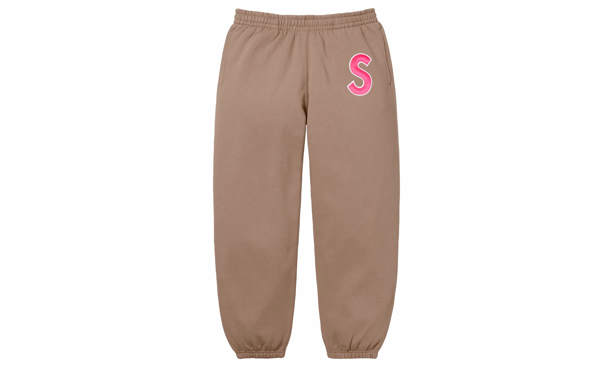 S Logo Sweatpant "SS 25 - Dusty Brown"