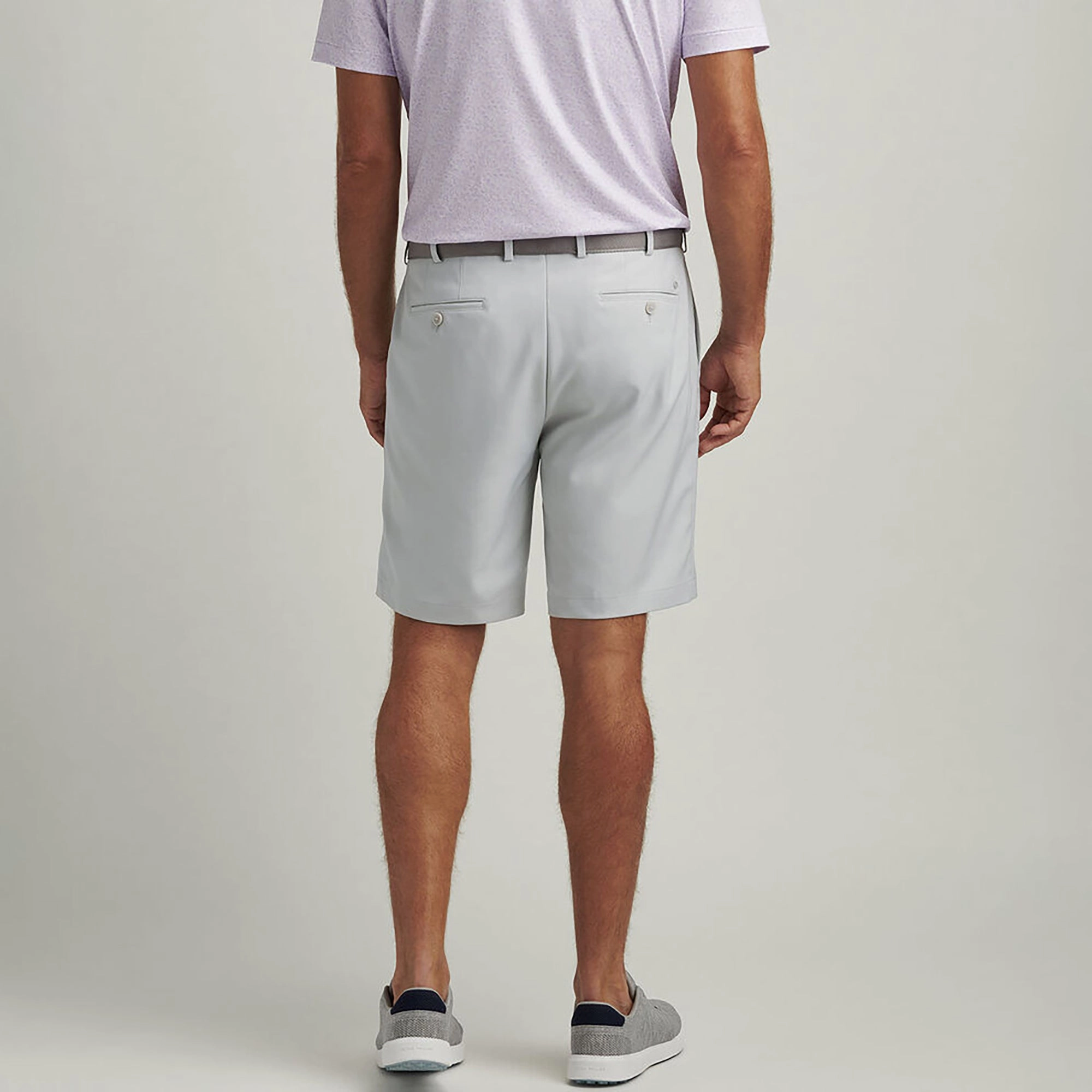 Flexible Movement Cut Salem Performance Classic Fit Shorts British Grey