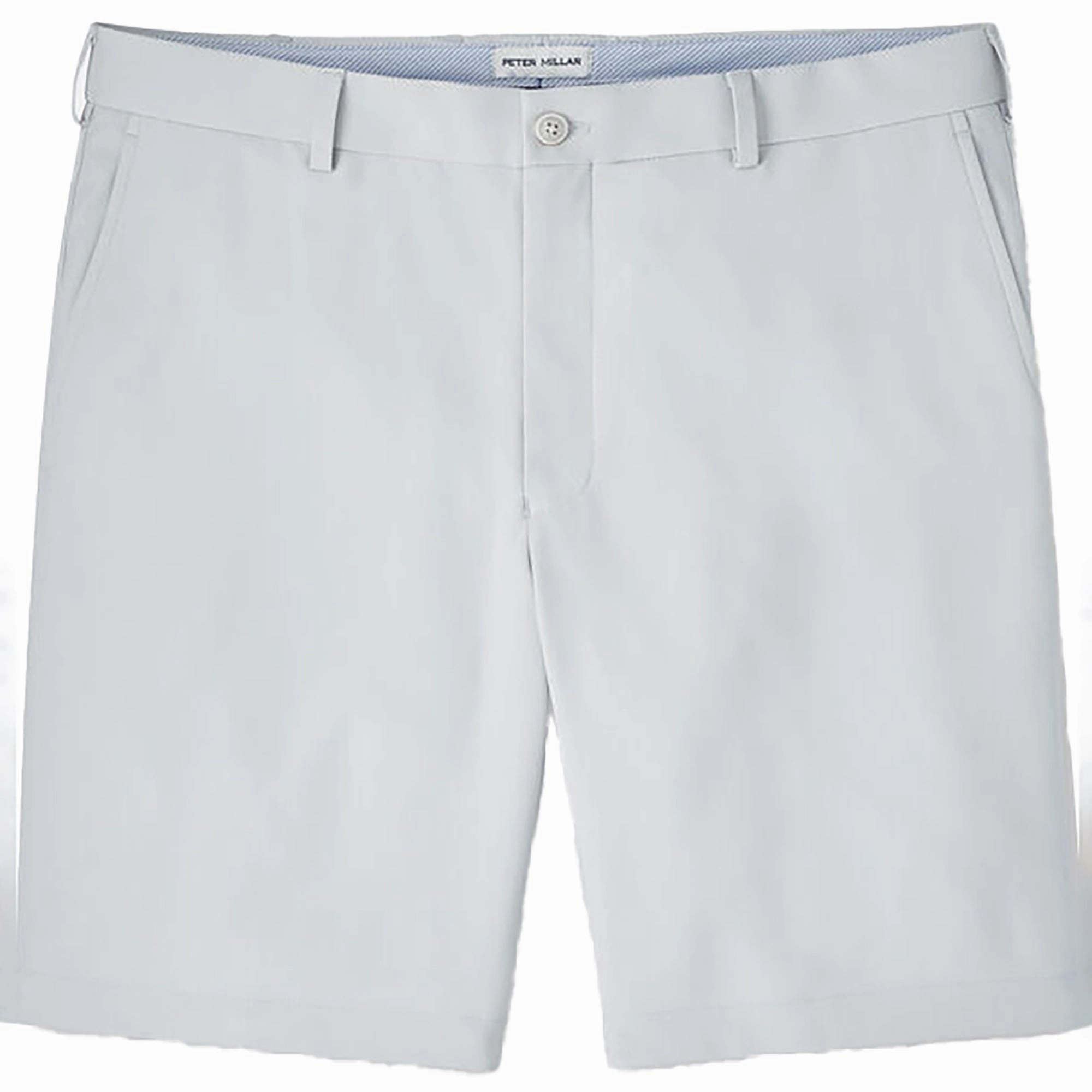 Salem Performance Classic Fit Shorts British Grey Travel Ready Nylon Material