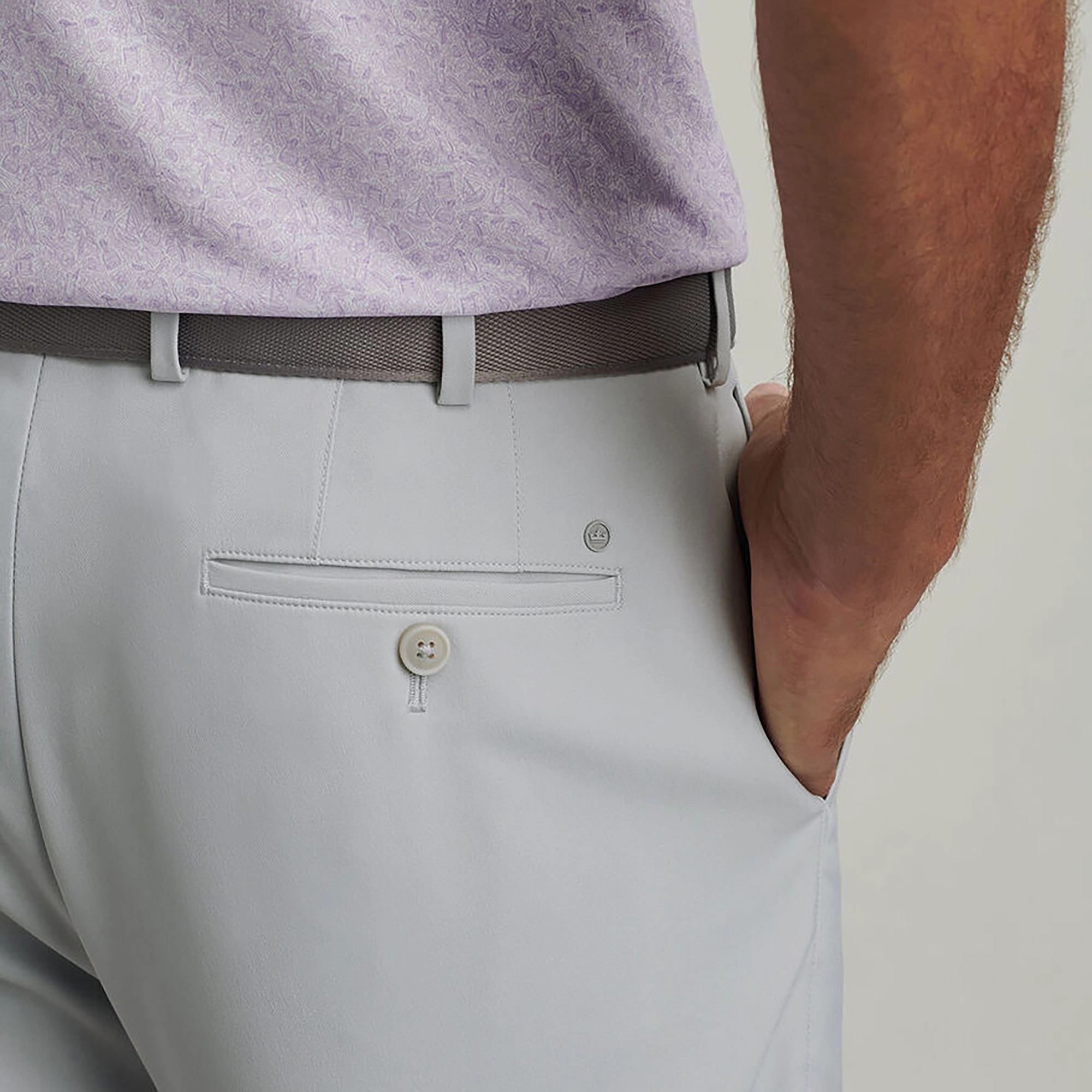 Urban Outfit Salem Performance Classic Fit Shorts British Grey