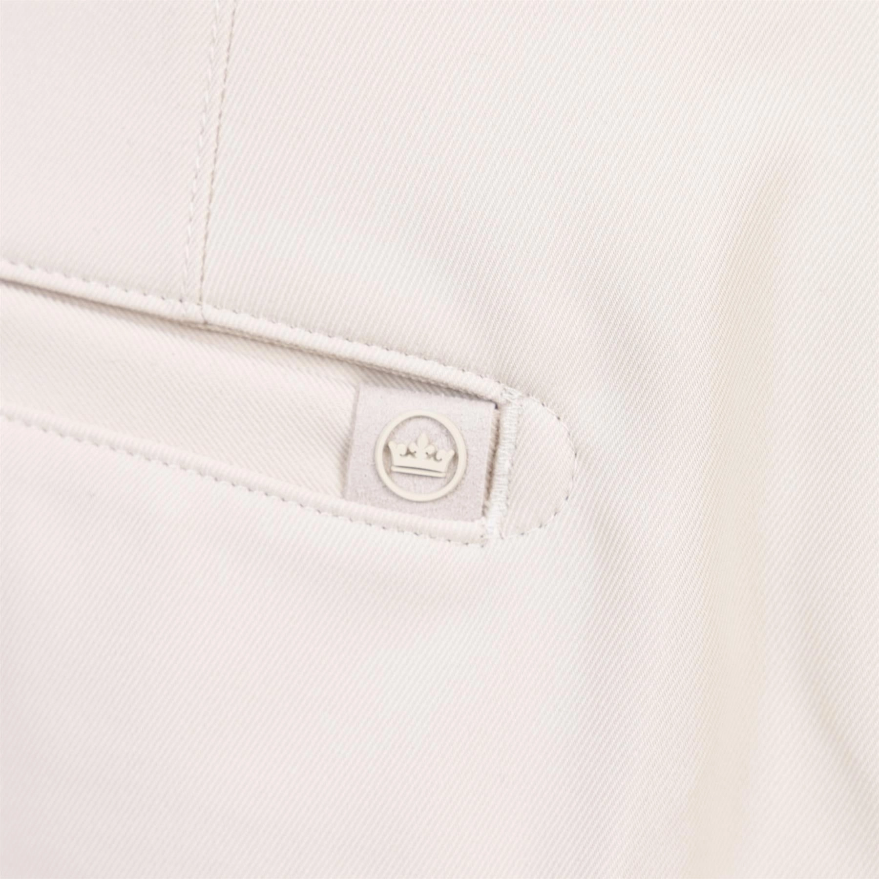 Salem Performance Classic Fit Shorts Stone Durable Stitching embroidery details