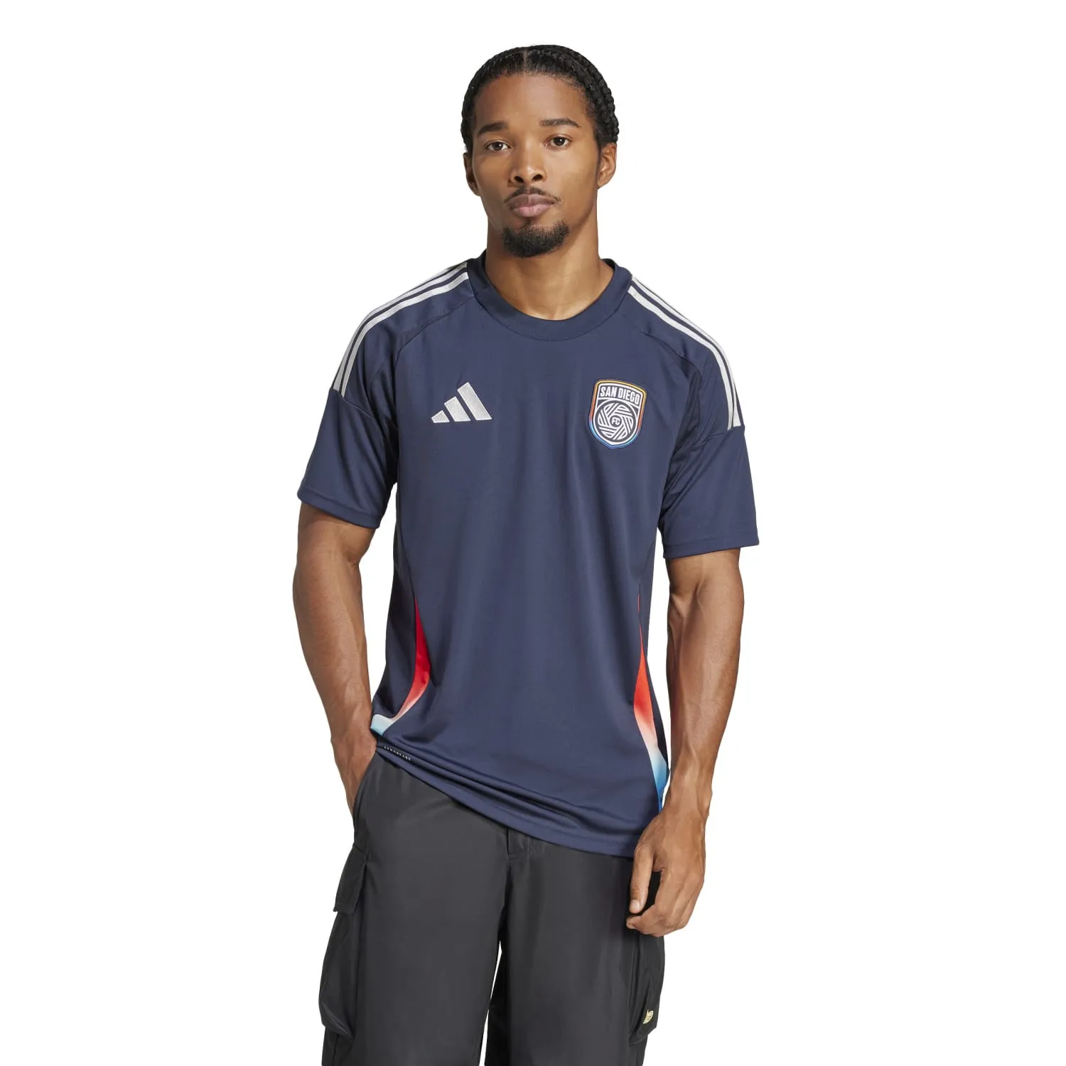 San Diego FC 25/26 Replica Home Jersey - Mens ElasticFree Stretchable Waistband