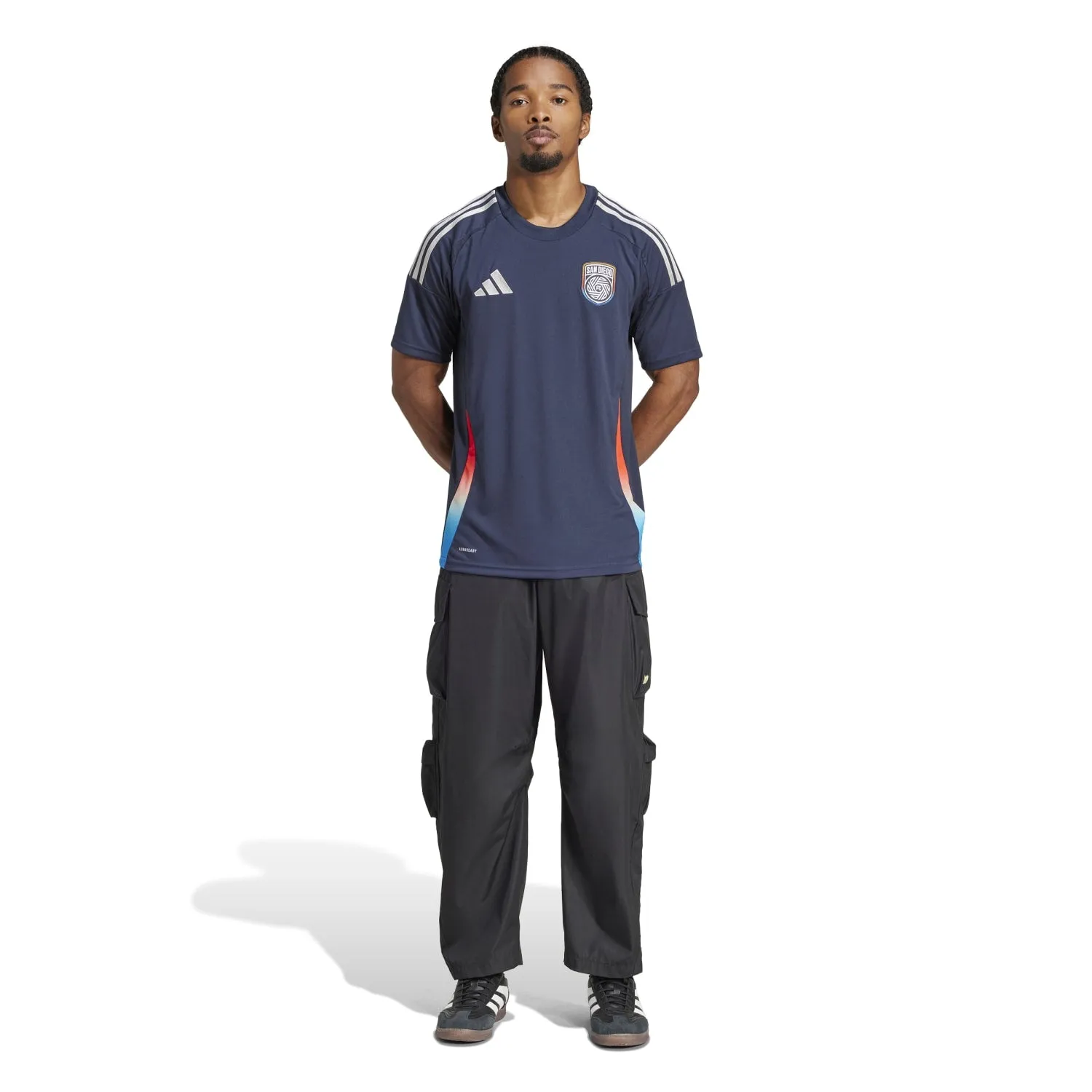 AbrasionResistant Fabric Boss Vibe San Diego FC 25/26 Replica Home Jersey - Mens