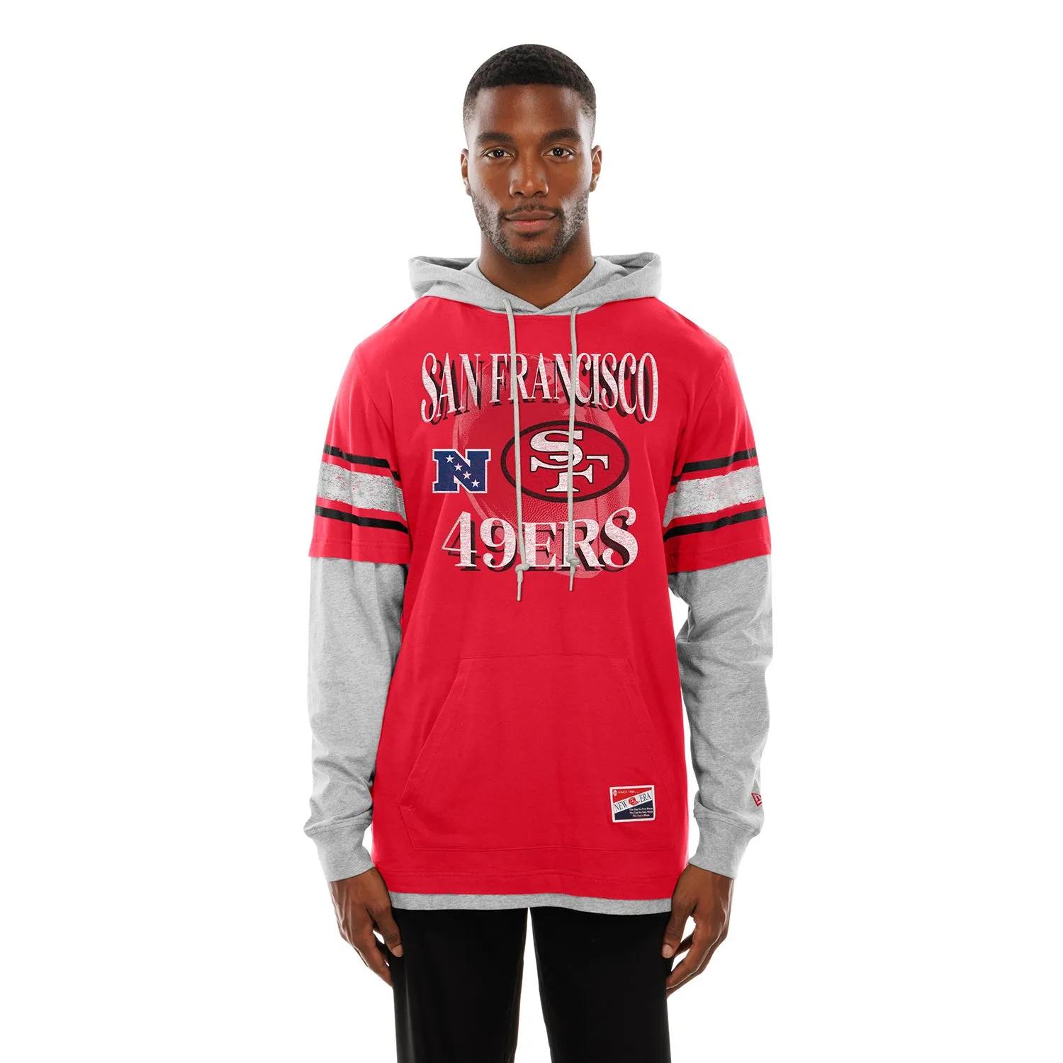 San Francisco 49 ers Throwback Tee -Mens MultiPocket EasyAdjustStraps
