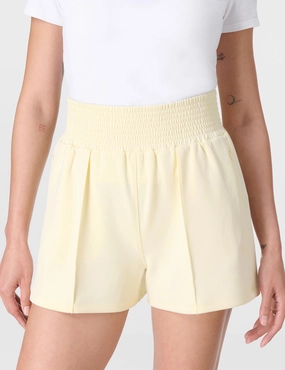 housewarming gift Sand Wash CloudWeight Shorts - Buttercream Yellow