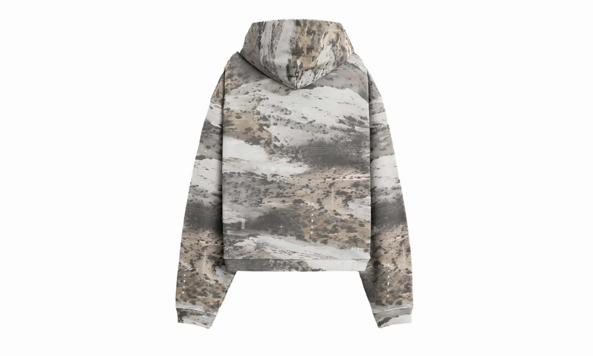 Sandland Cropped Pullover Hoodie "Camo"