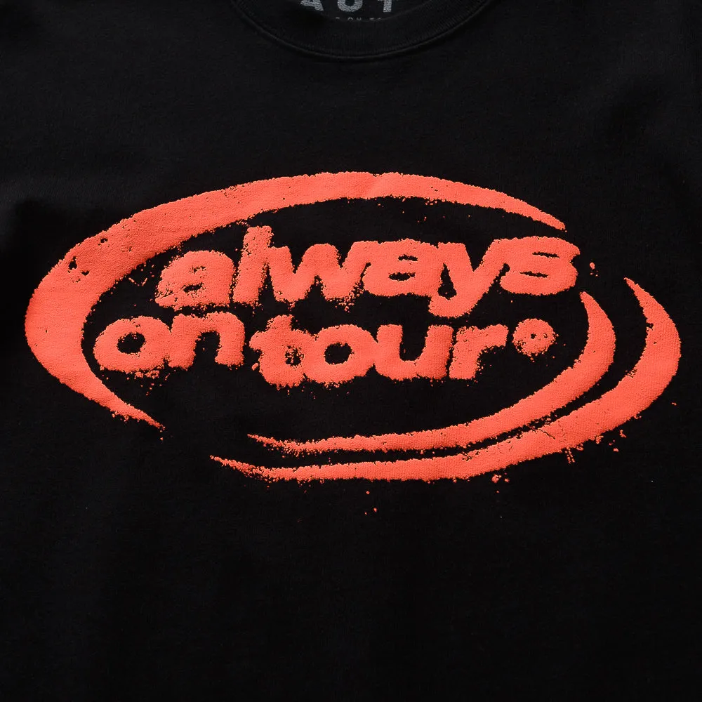 Always On Tour Spinner Tee - Black/Red Volleyball
