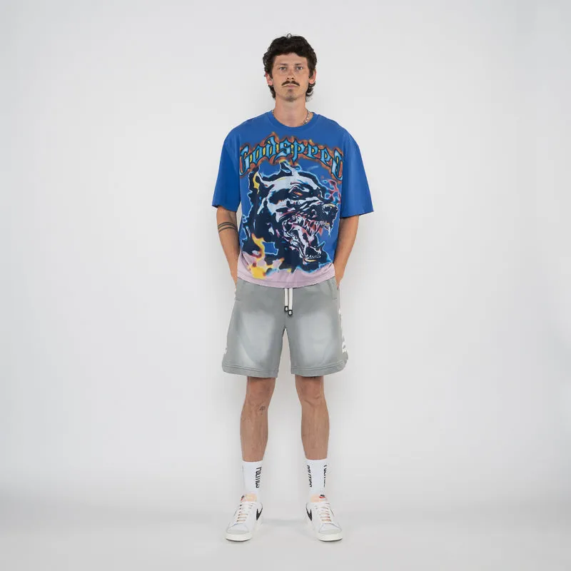 Godspeed New York Off The Leash Tee - Royal group event Camping site