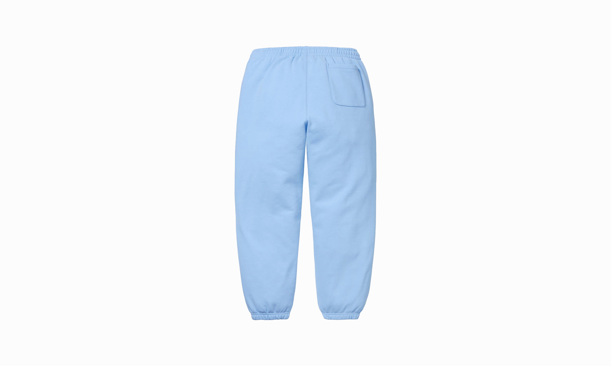 SATIN APPLIQU?? SWEATPANT "FW 24 - Light Blue"
