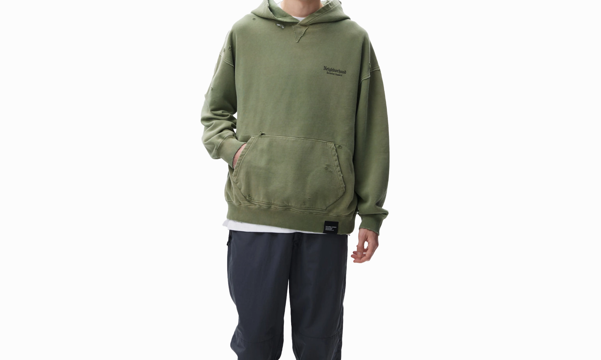Savage Sweat Hoodie L/S "Olive Drab"