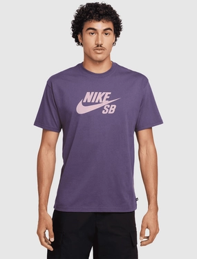 SB LOGO TEE FoamReinforcedCollar Compression Gradient