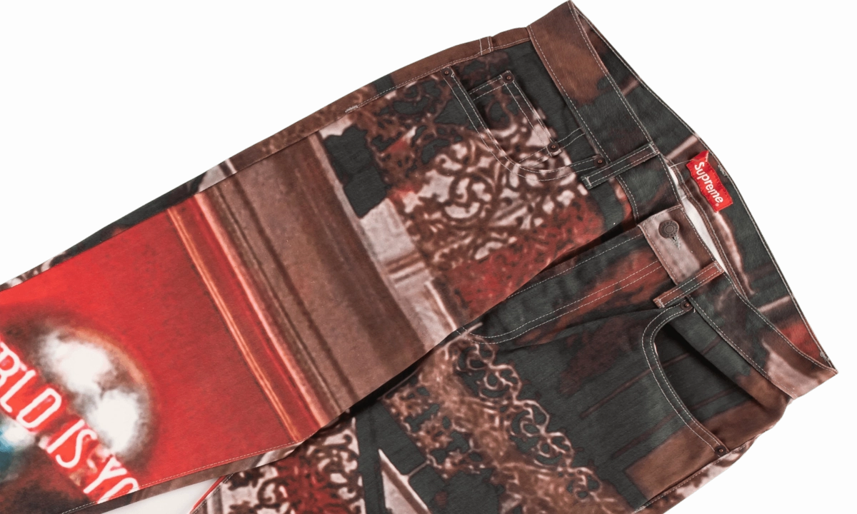 Reliable Outfit Parent Style Trendy Breathable Scarface The World Is Yours Jeans "FW 17"