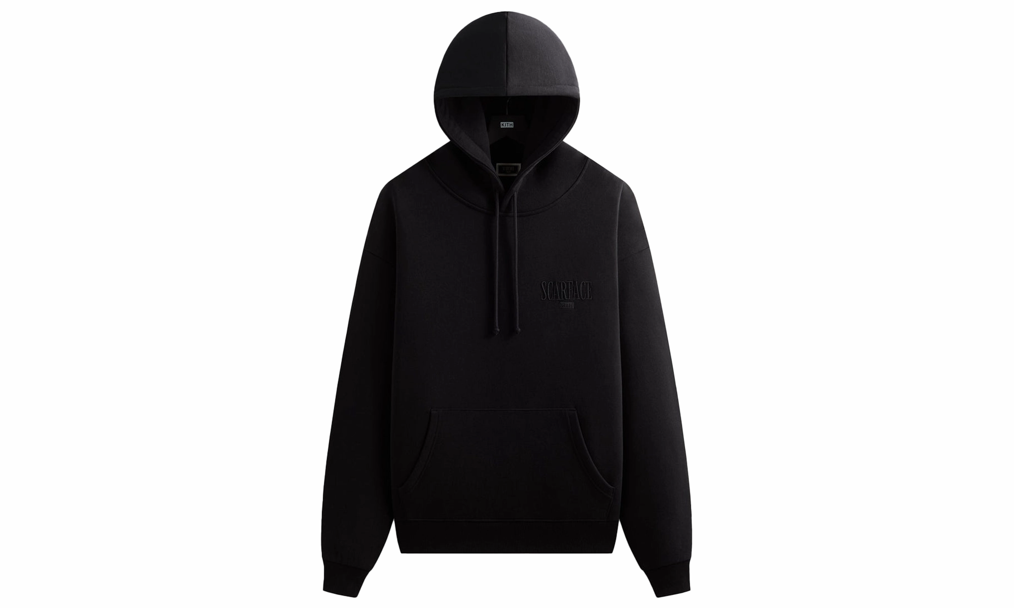 Scarface Tony Applique Nelson Hoodie "Black"
