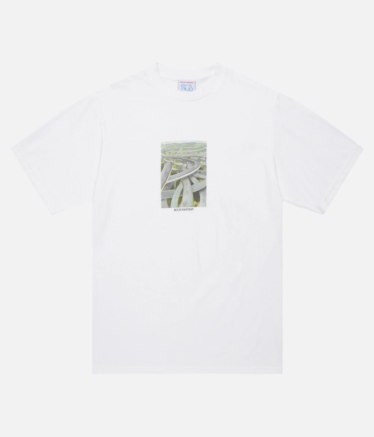 Sci-Fi Fantasy Freeway Tee Double Needle Hemming