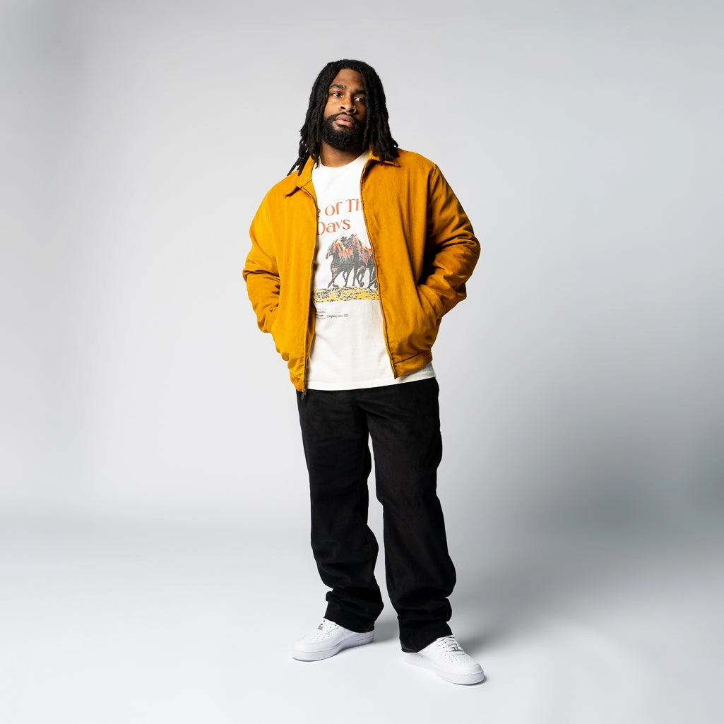 One Of These Days Corduroy Jacket - Mustard Heavy Duty