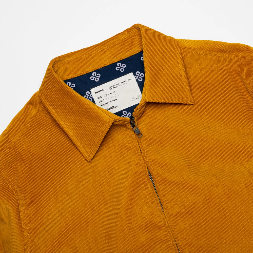 One Of These Days Corduroy Jacket - Mustard Cold-Weather Comfort
