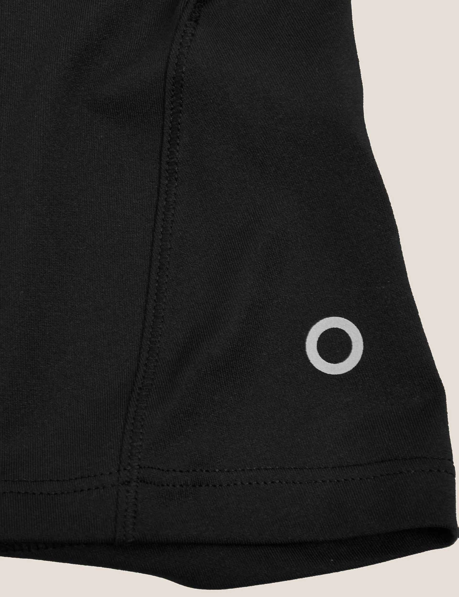 Scoop Neck Racer Back Vest Top - Black Essential Fit Easy Fresh